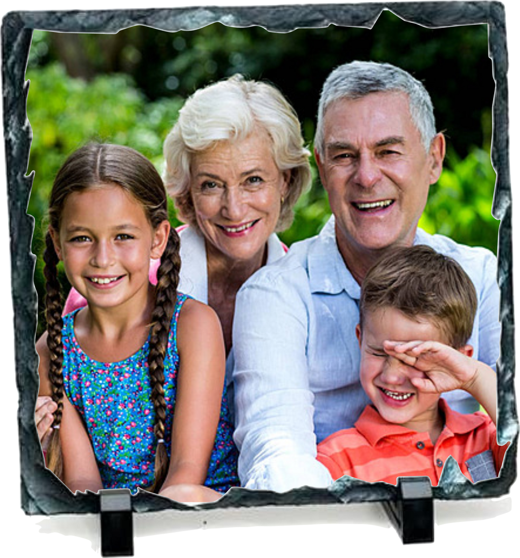 Камък със снимка (квадрат)