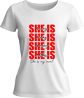 Тениска SHE IS MY MOM