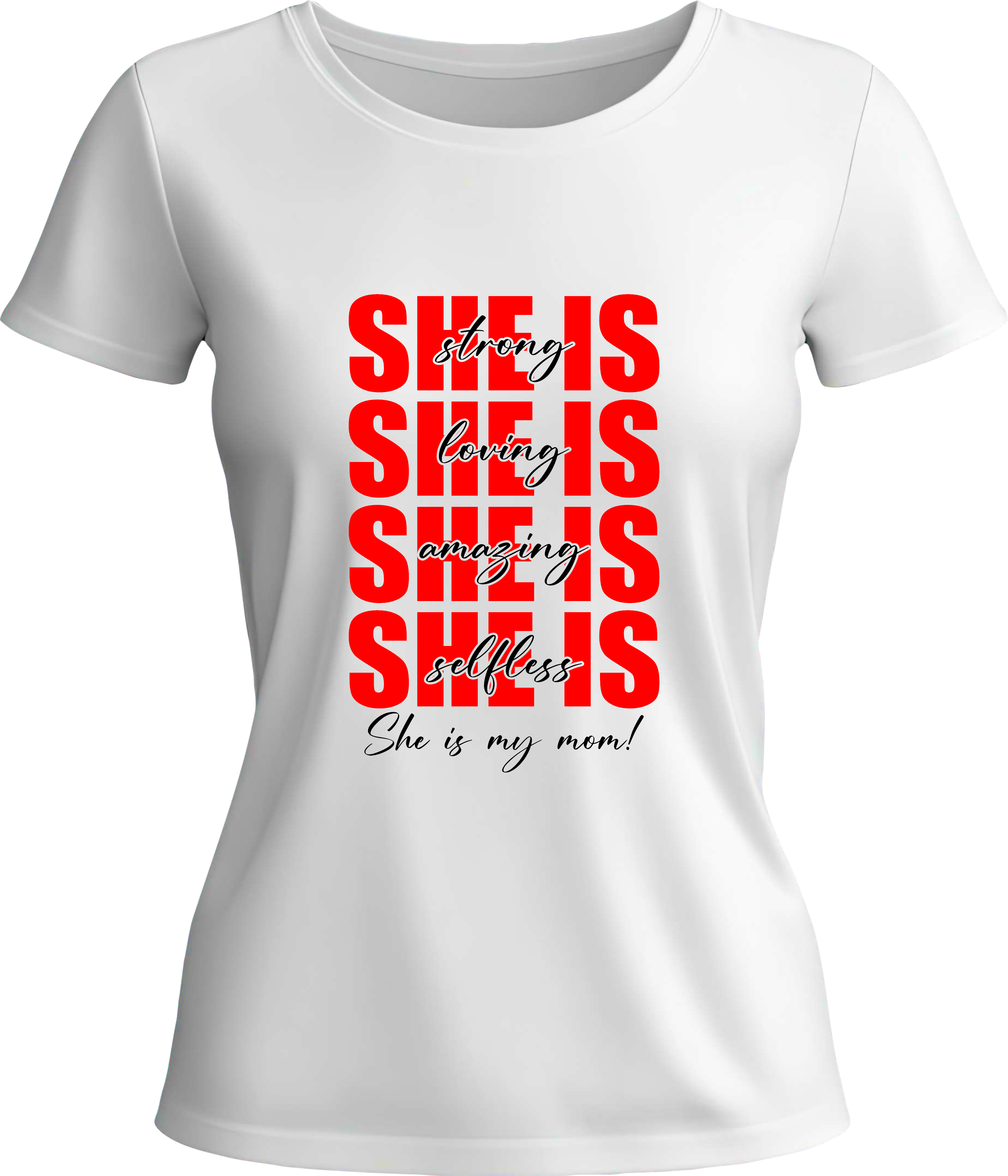 Тениска SHE IS MY MOM