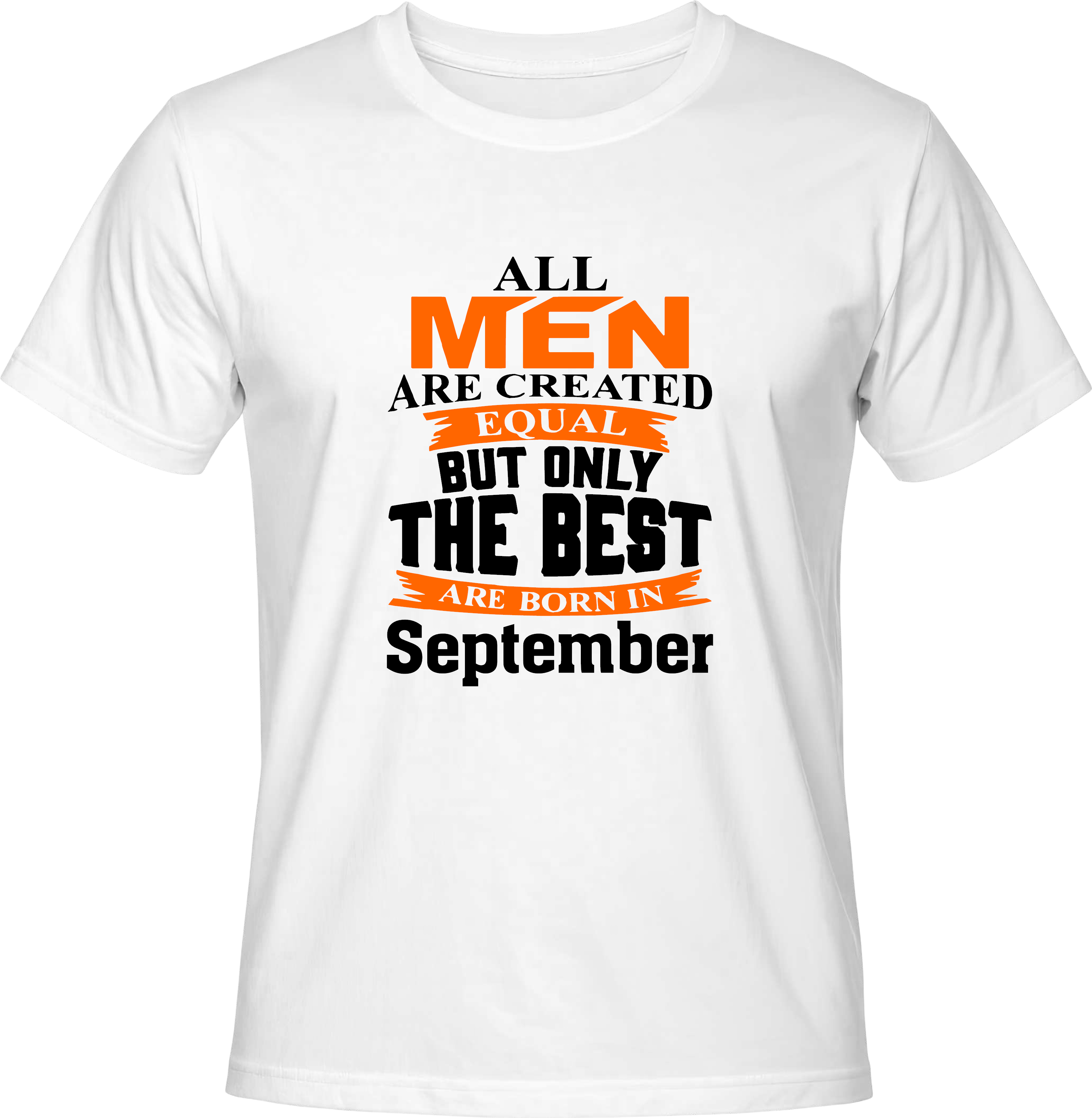 Тениска All men are created equal...