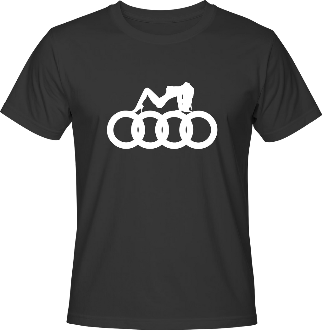Тениска Audi с жена