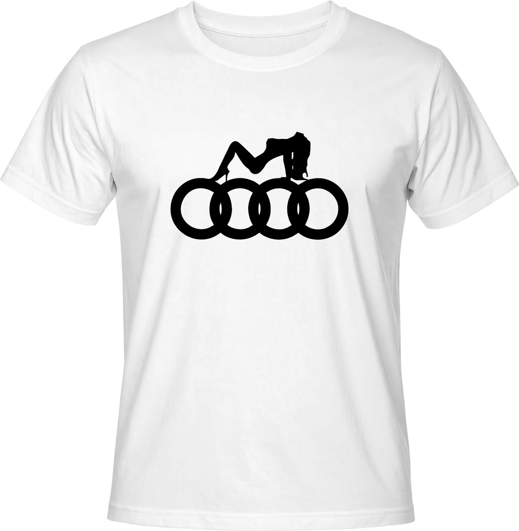 Тениска Audi с жена