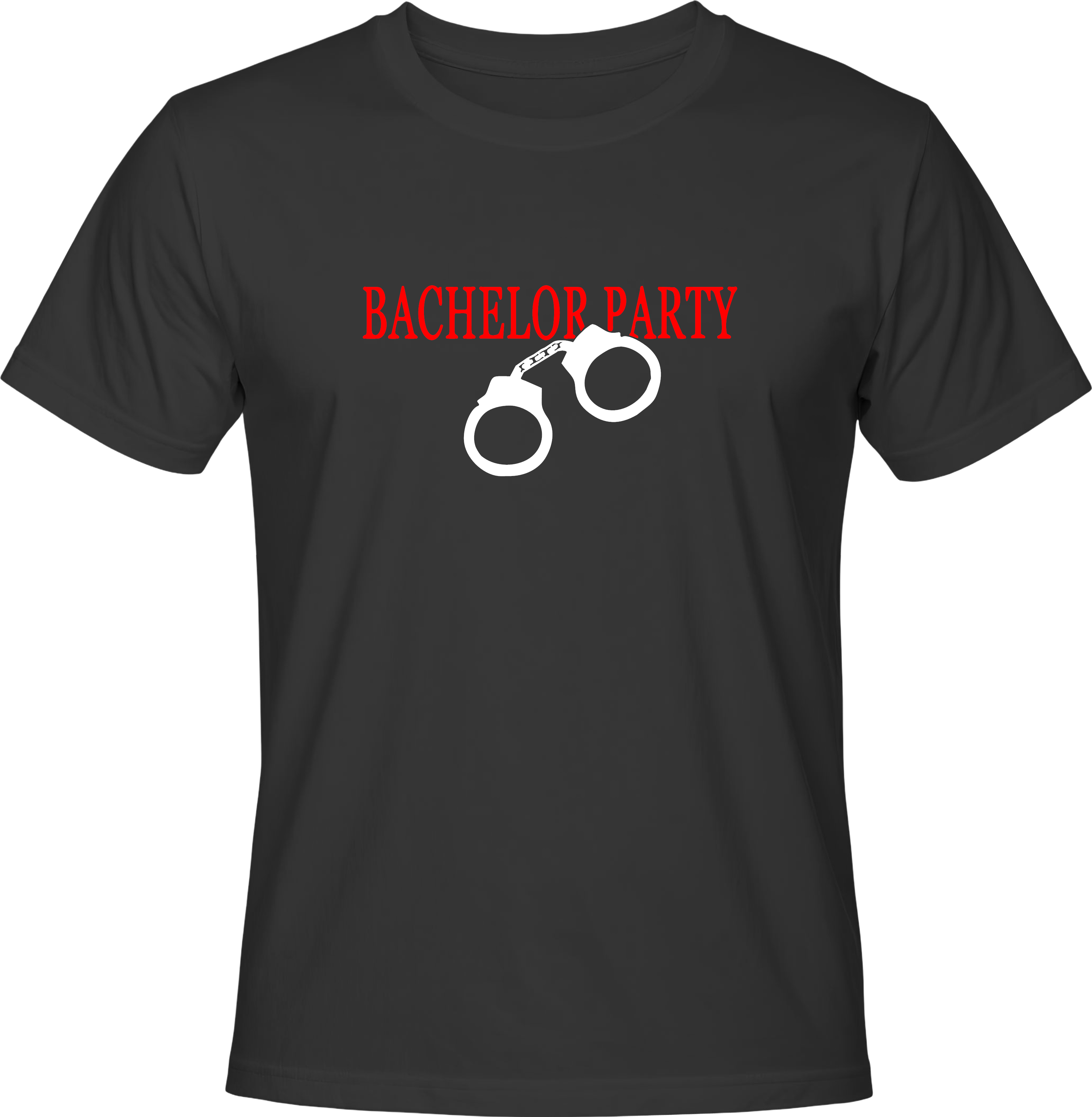Тениска Bachelor Party - белезници
