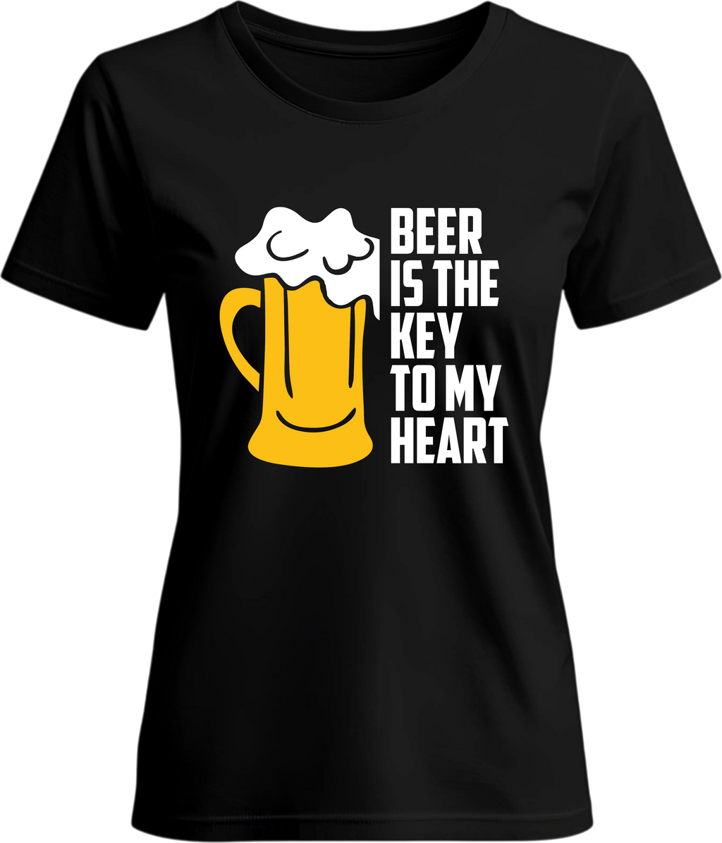 Тениска Beer is the key to my heart