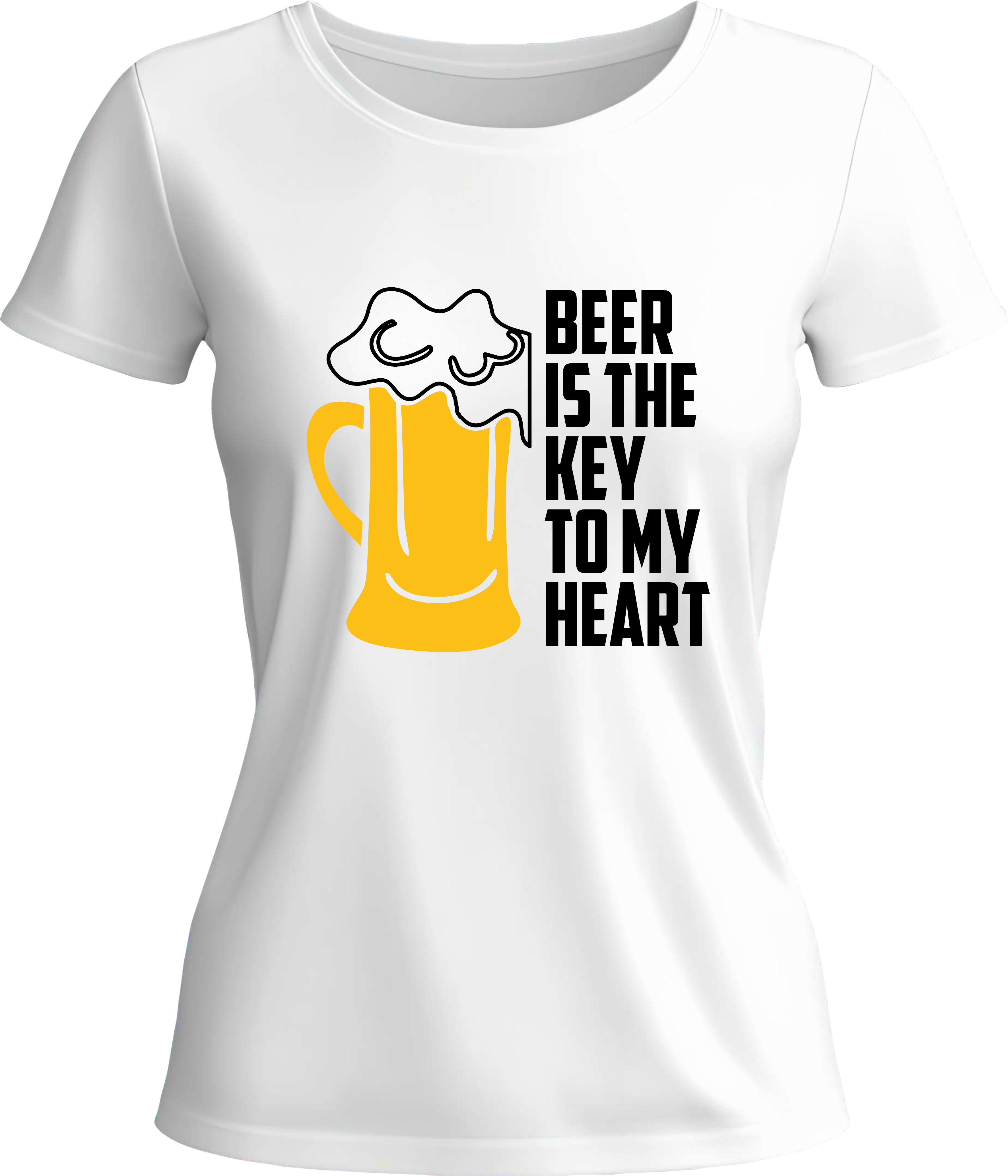 Тениска Beer is the key to my heart