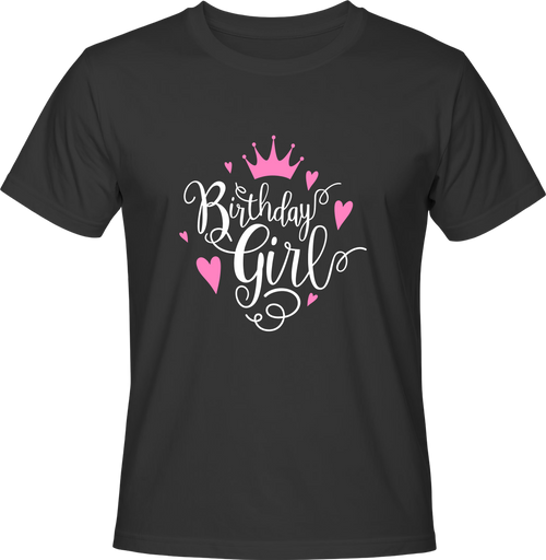 Тениска Birthday GIRL