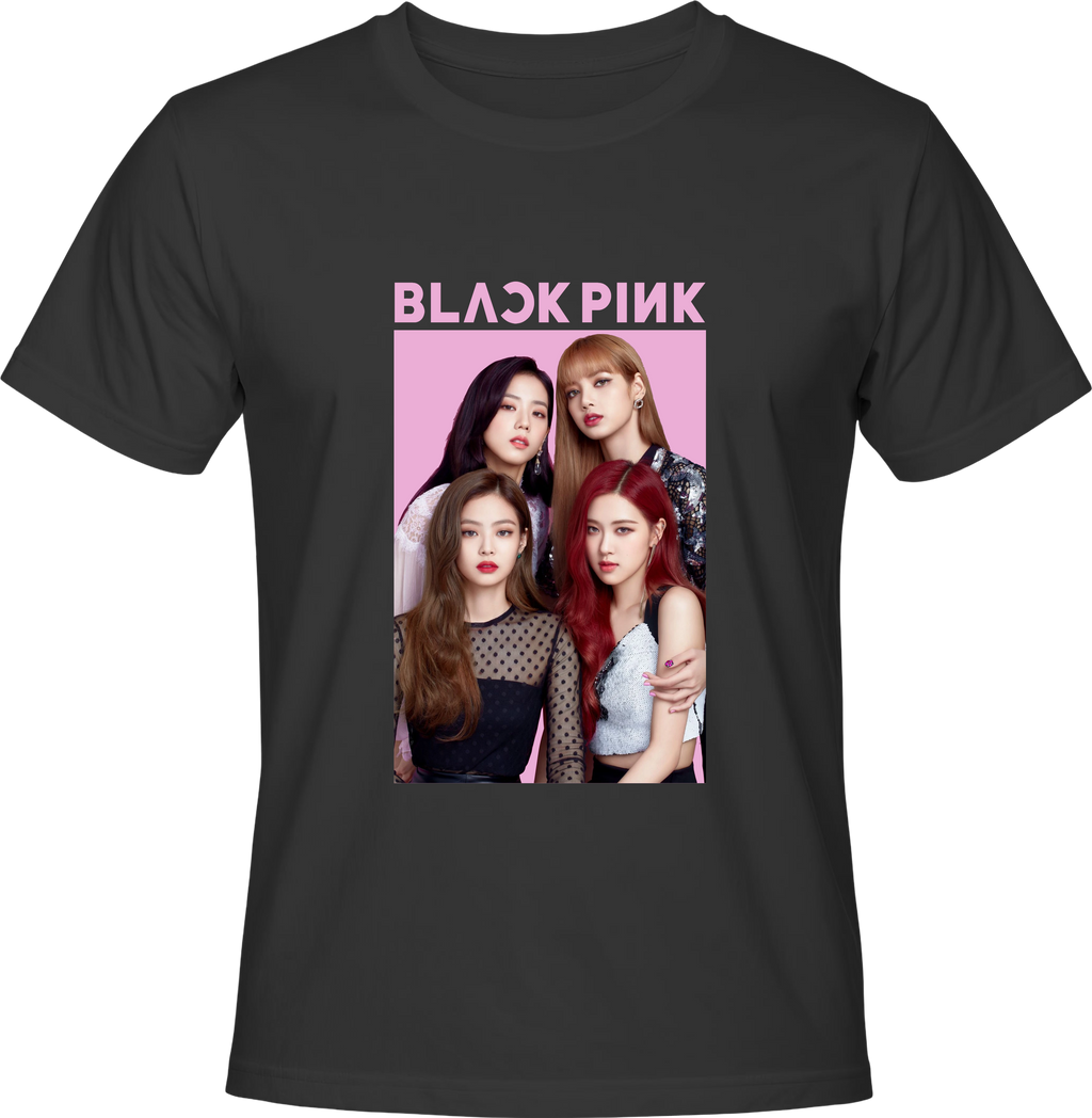 Тениска Black Pink