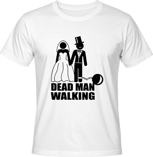 Тениска Dead man walking