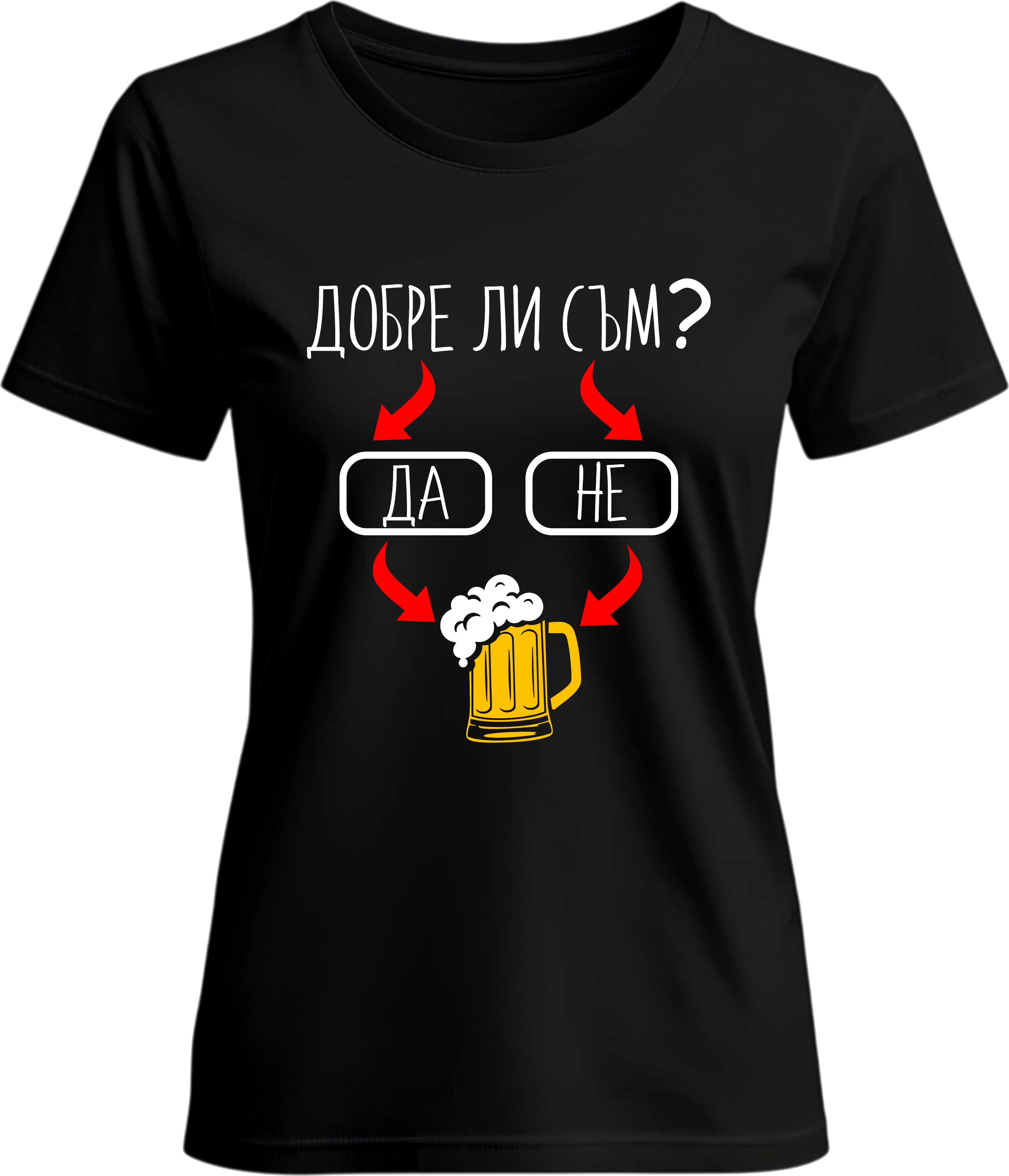 Тениска Добре ли съм?