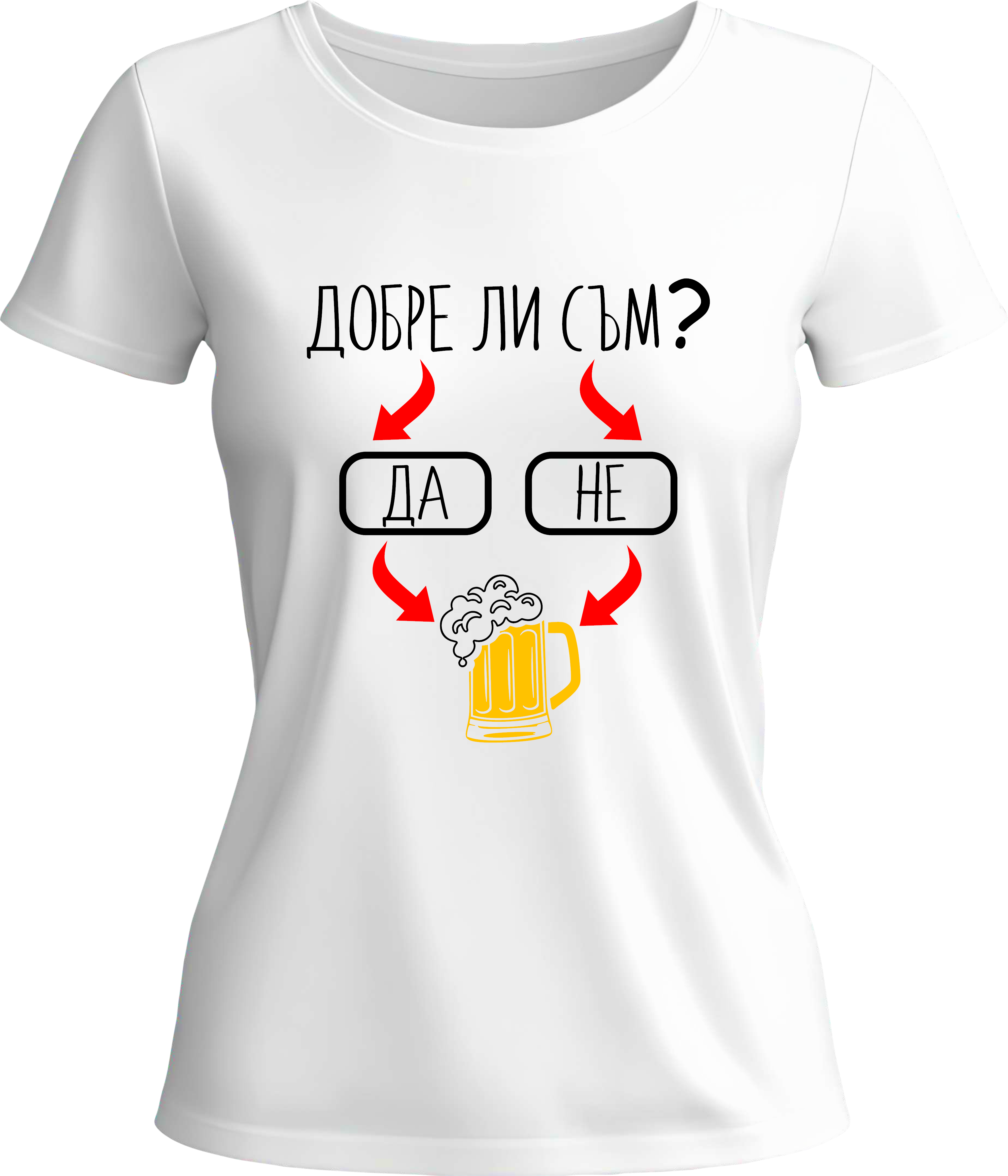 Тениска Добре ли съм?