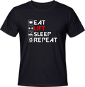Тениска Eat, Lift, Sleep, Repeat