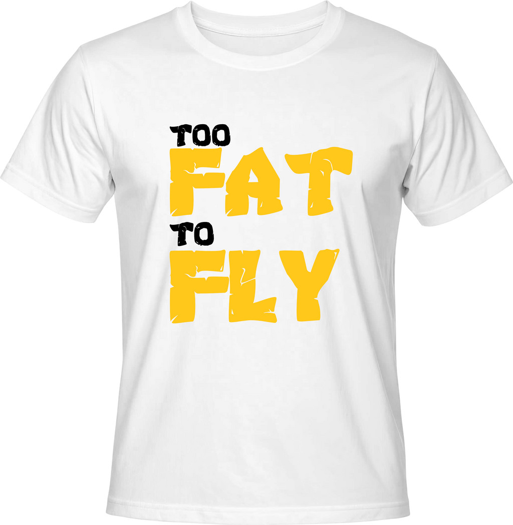 Тениска TOO FAT TO FLY