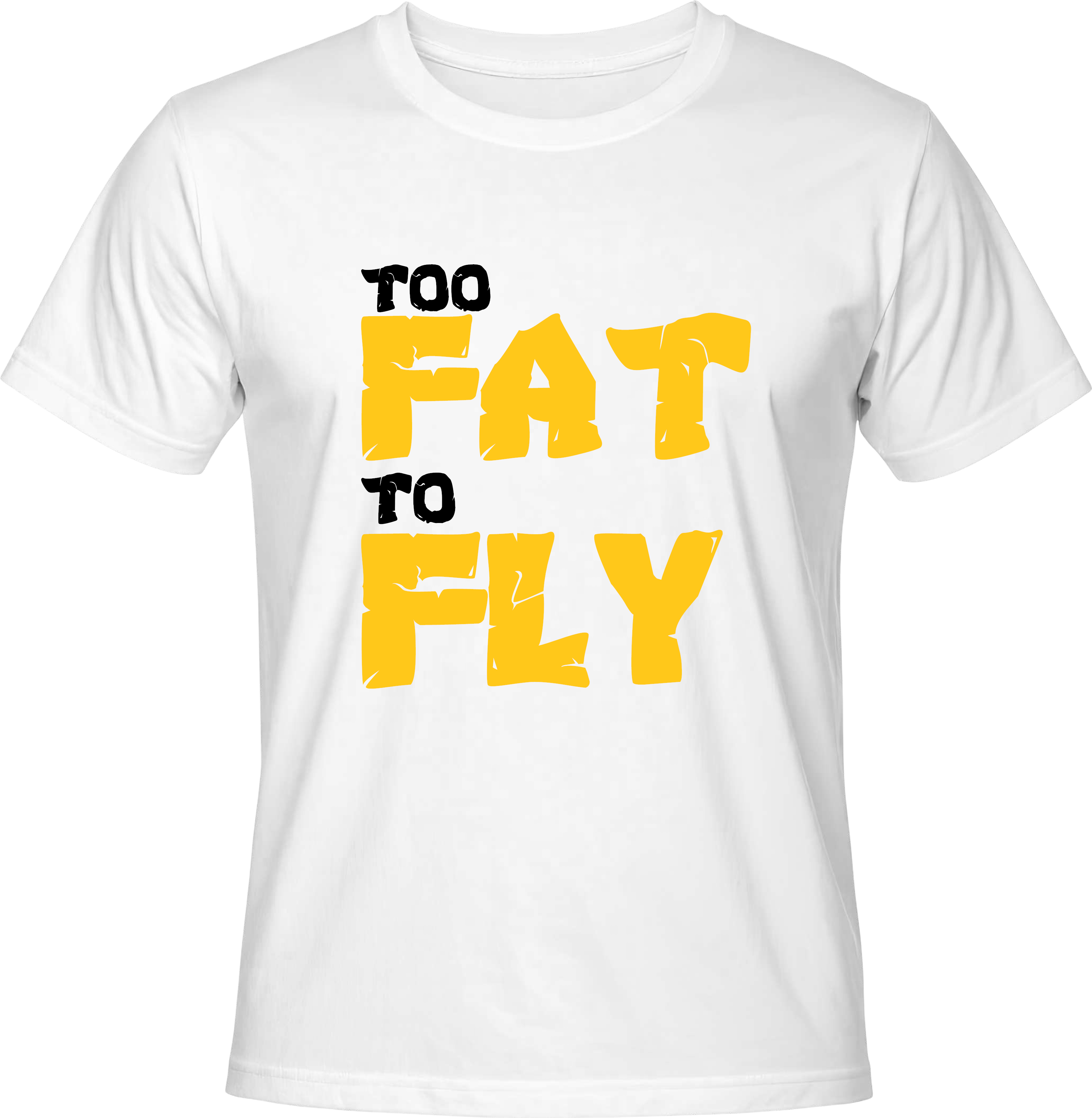 Тениска TOO FAT TO FLY