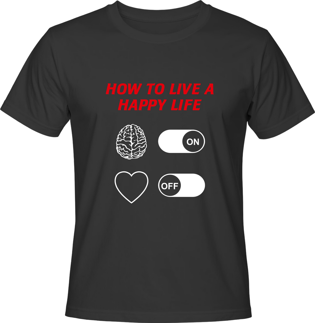 Тениска HAPPY LIFE