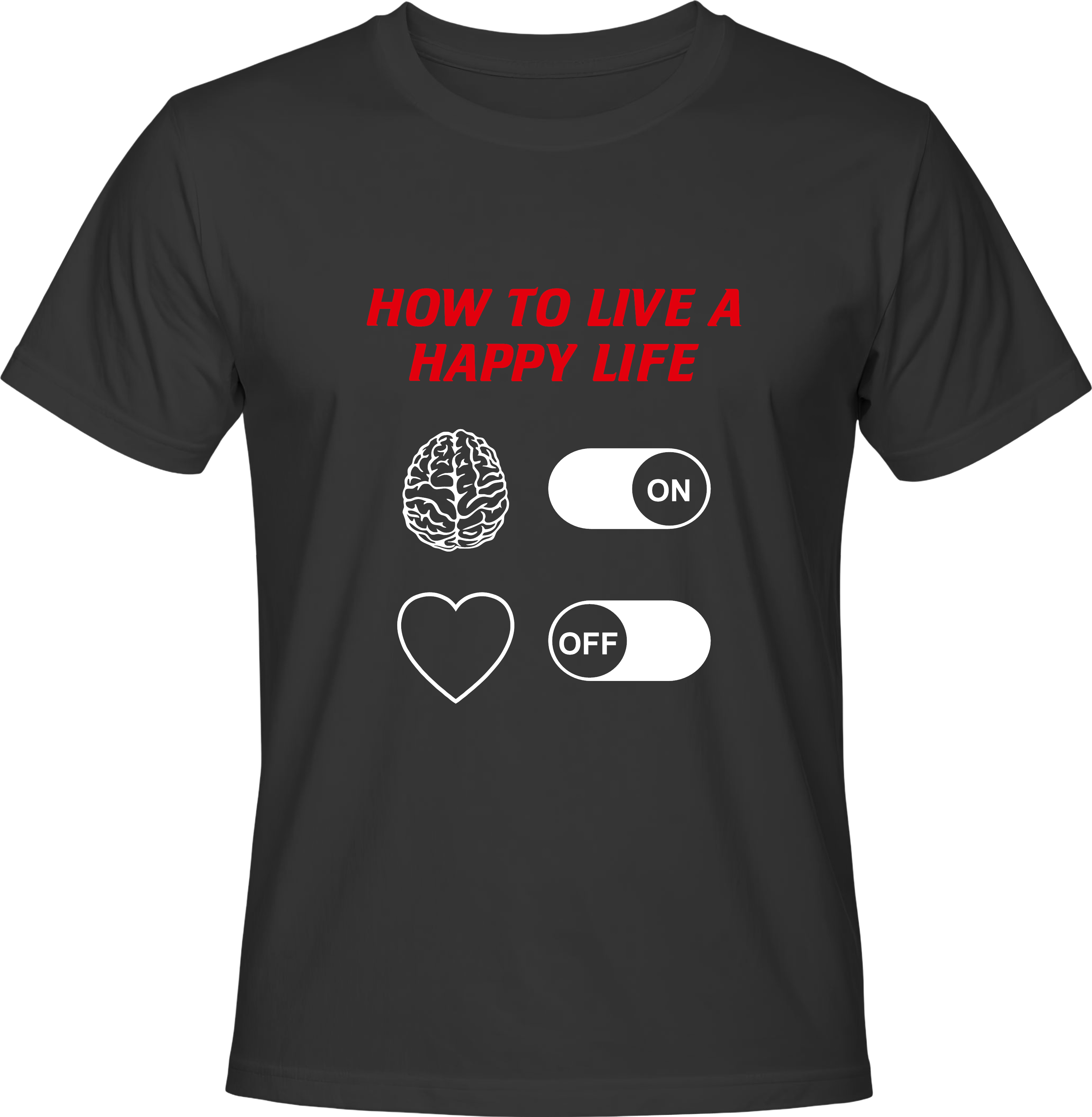 Тениска HAPPY LIFE