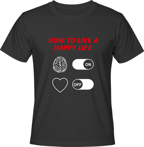 Тениска HAPPY LIFE