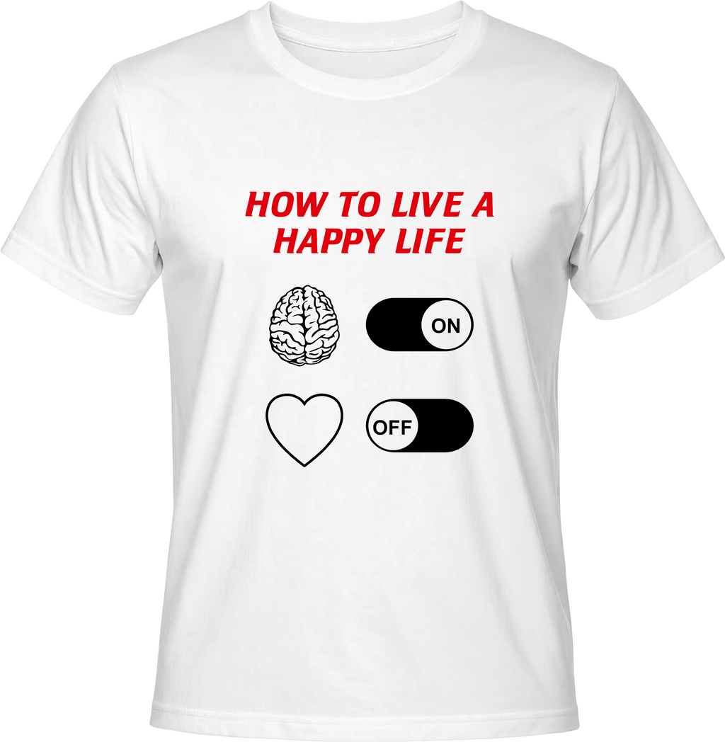 Тениска HAPPY LIFE