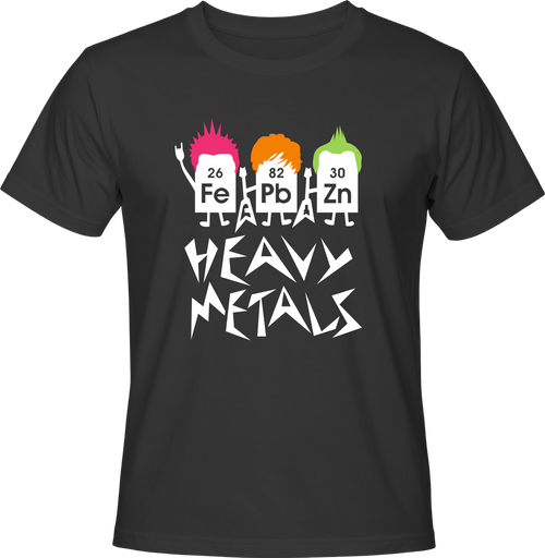Тениска Heavy Metals