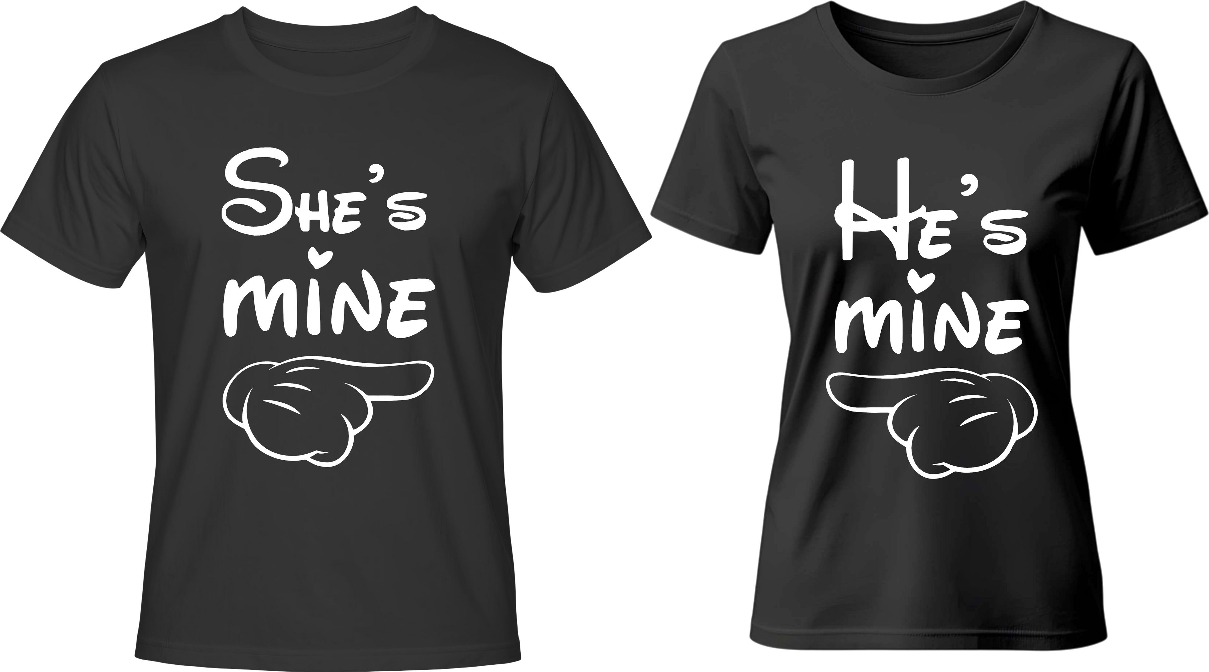 Тениски She's mine / He's mine