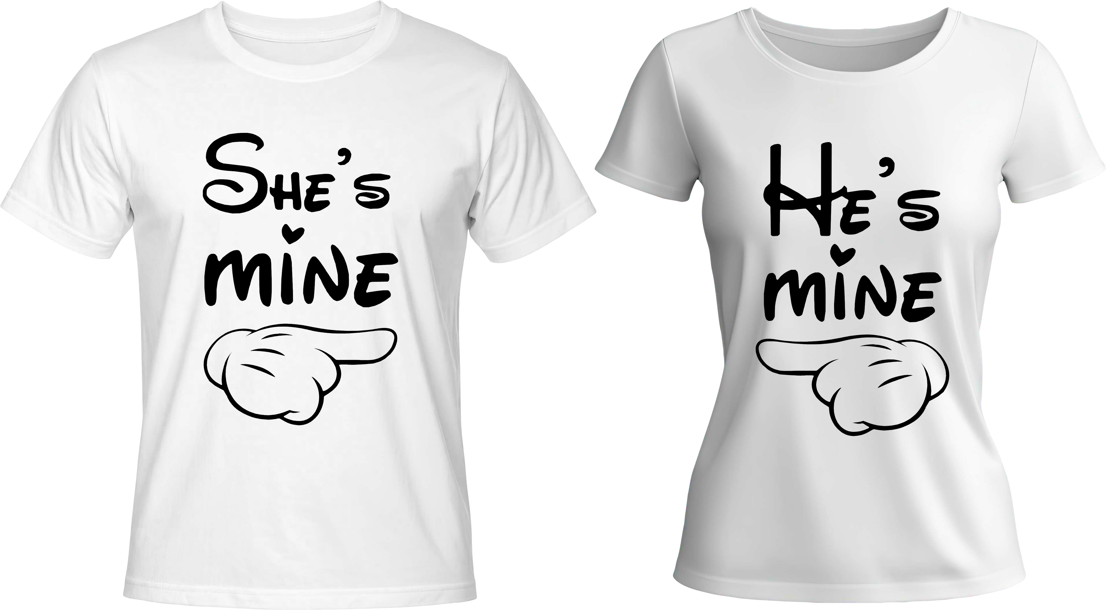 Тениски She's mine / He's mine