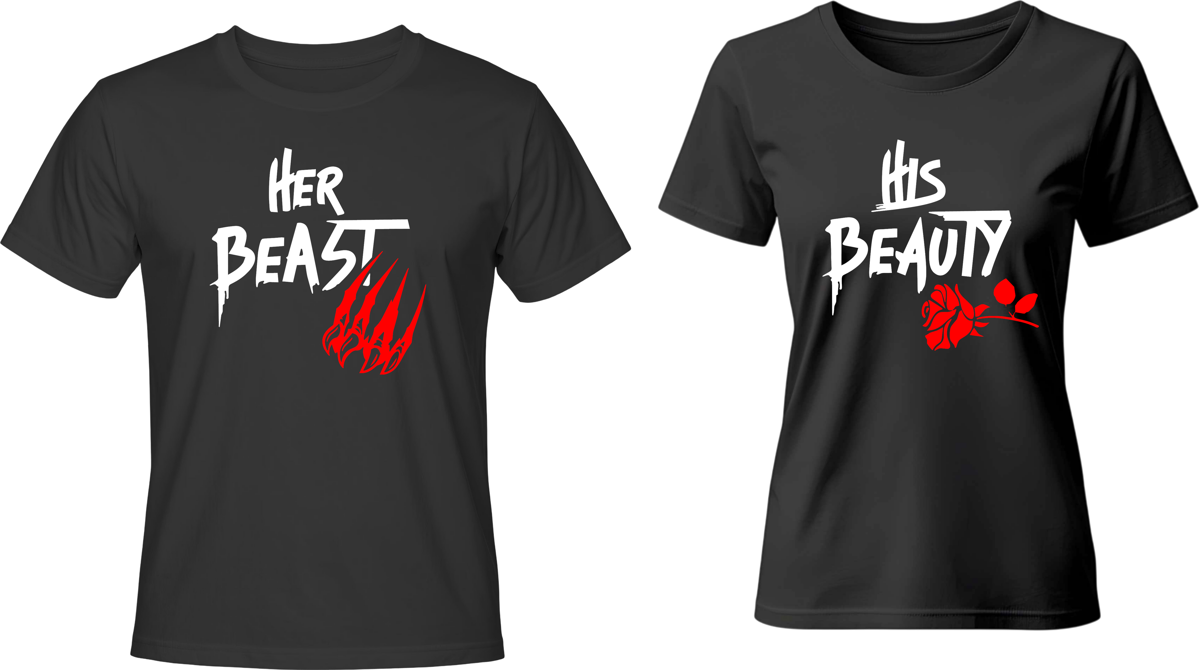 Тениски Her Beast / His Beauty