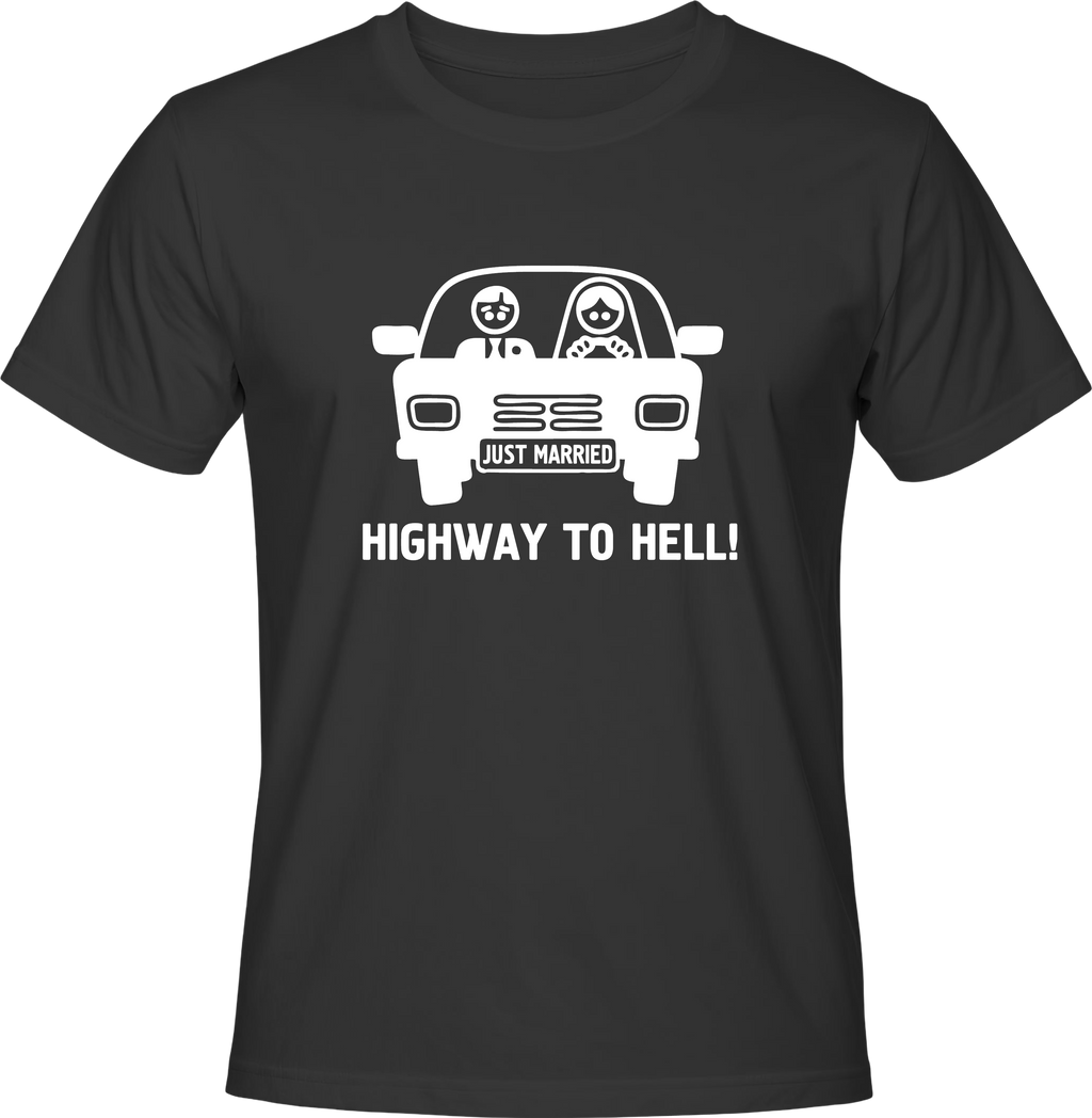 Тениска Highway to hell