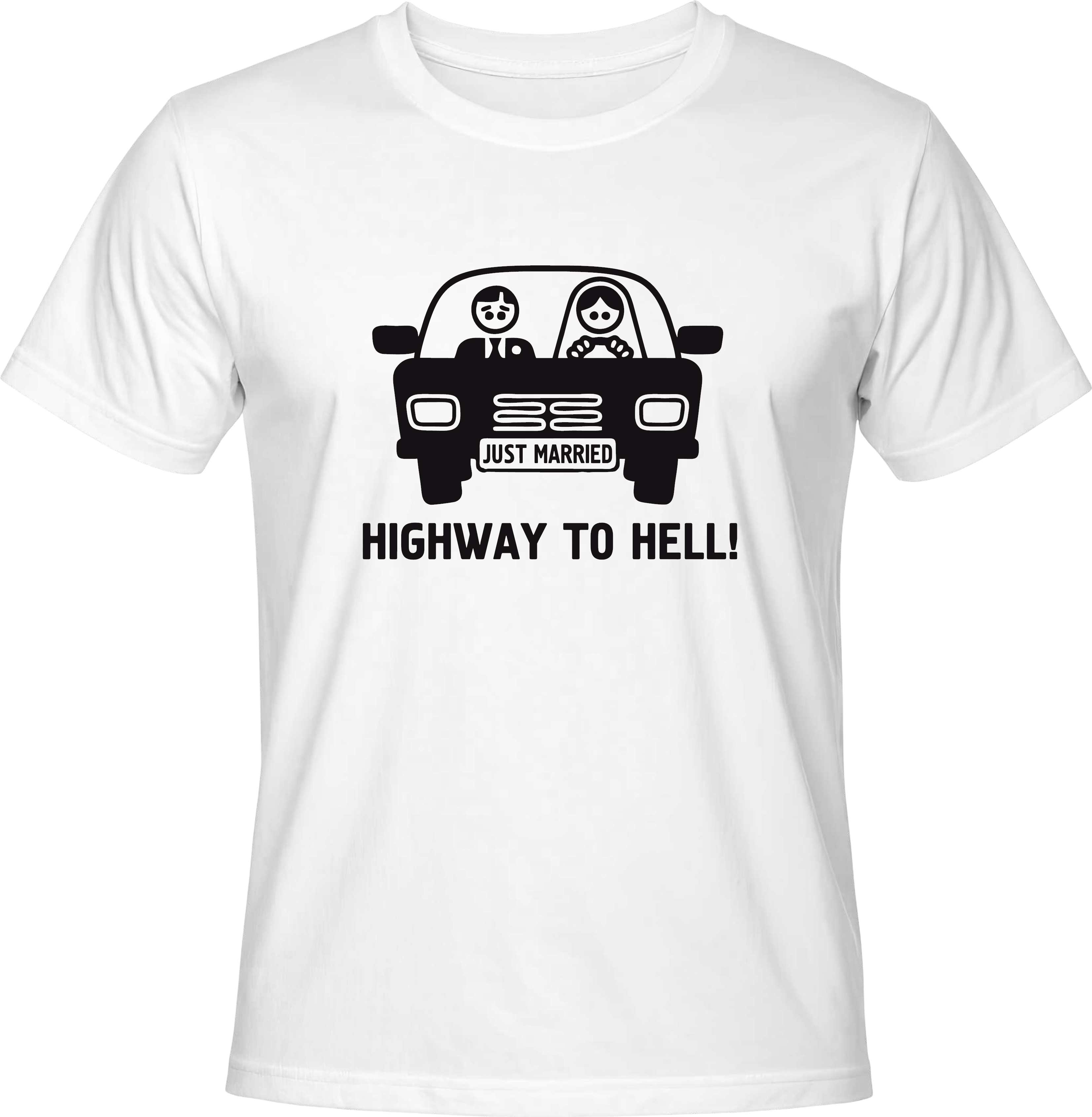 Тениска Highway to hell