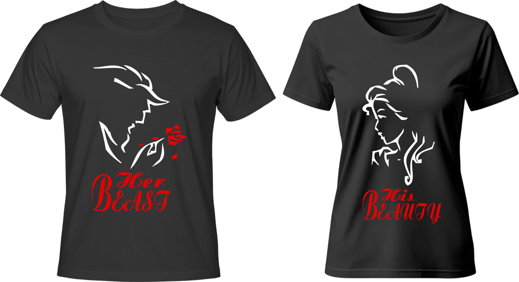 Тениски Beauty and Beast