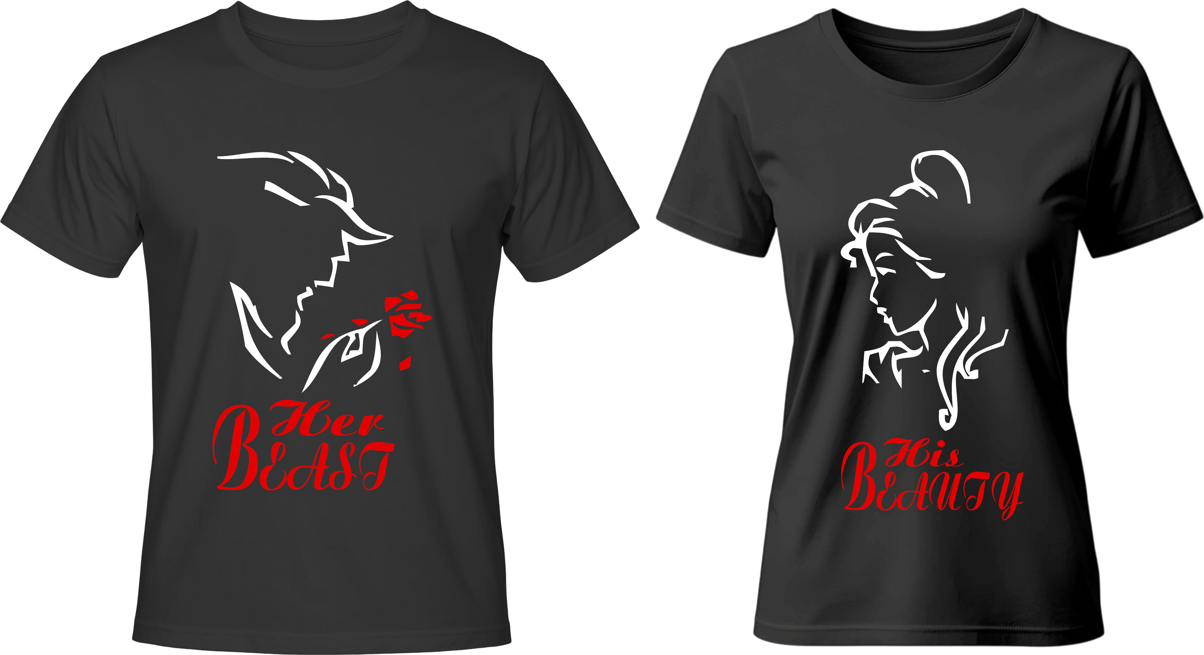 Тениски Beauty and Beast