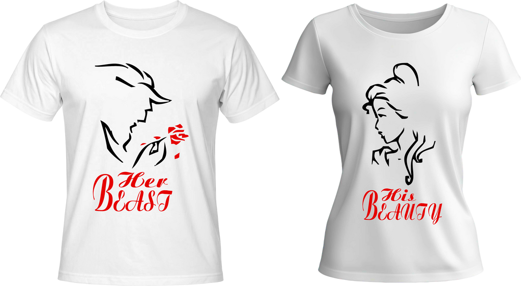 Тениски Beauty and Beast