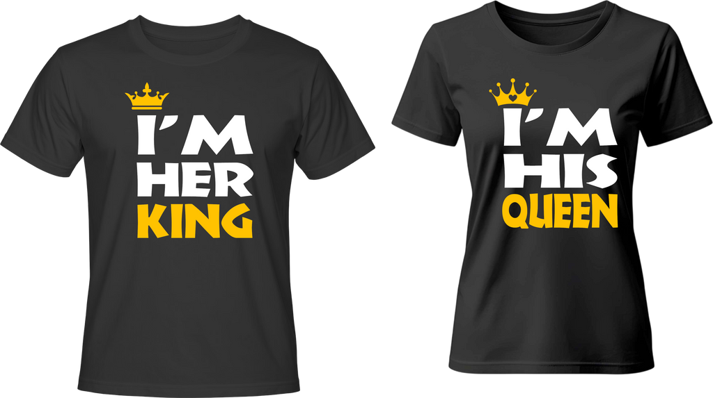 Тениски I'm her King / I'm his Queen