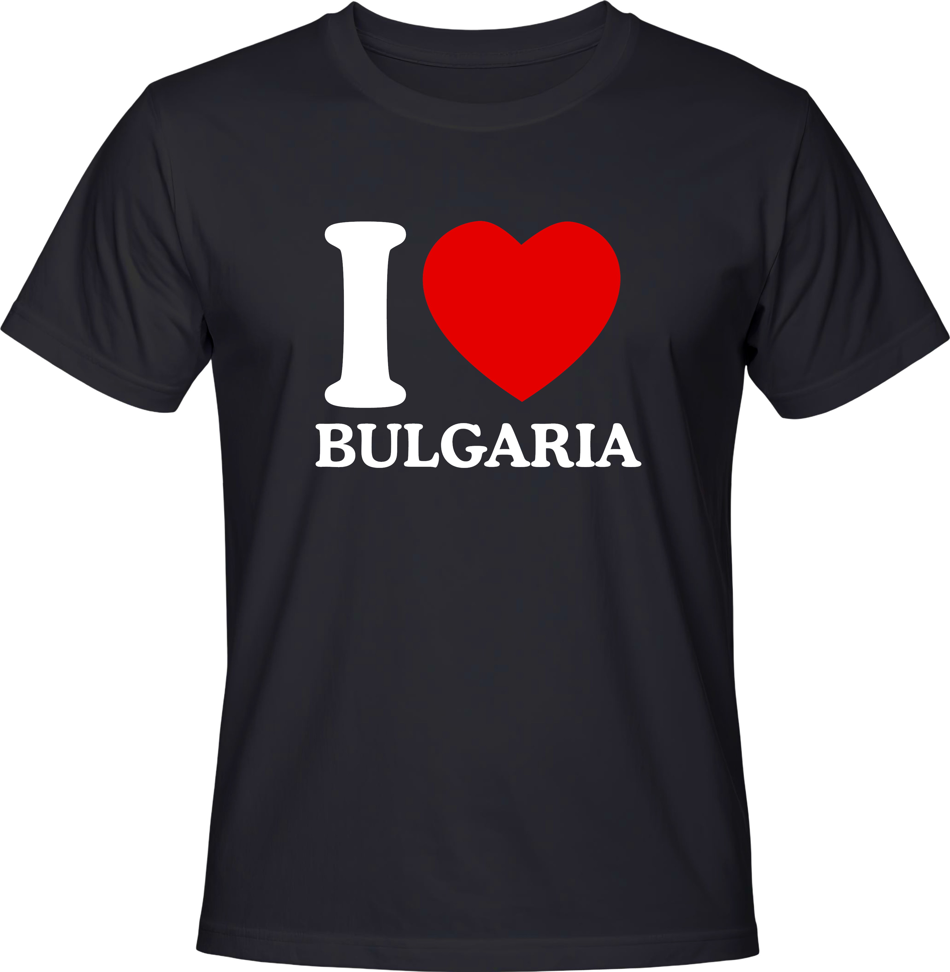 Тениска I love Bulgaria