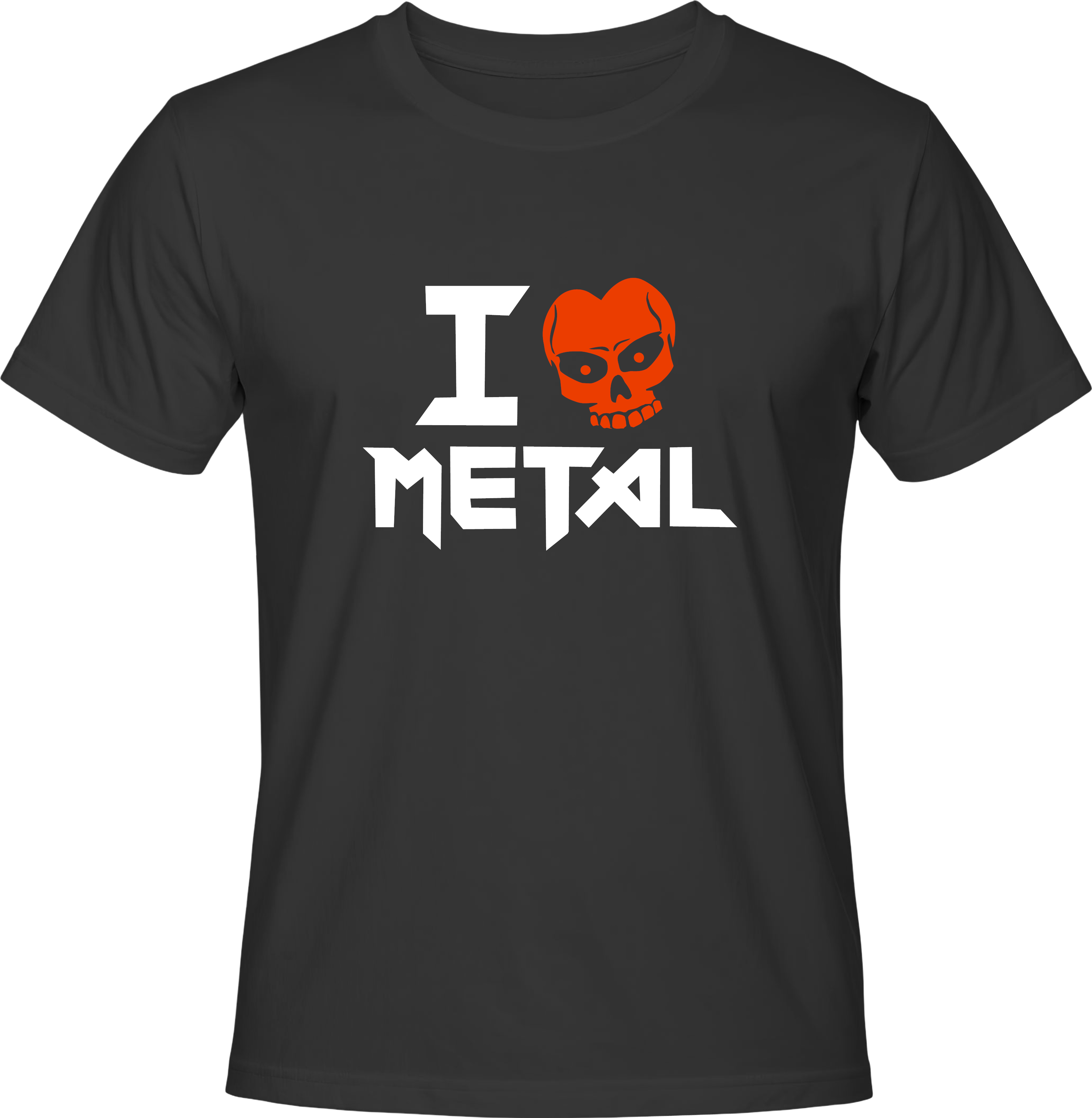 Тениска I LOVE METAL