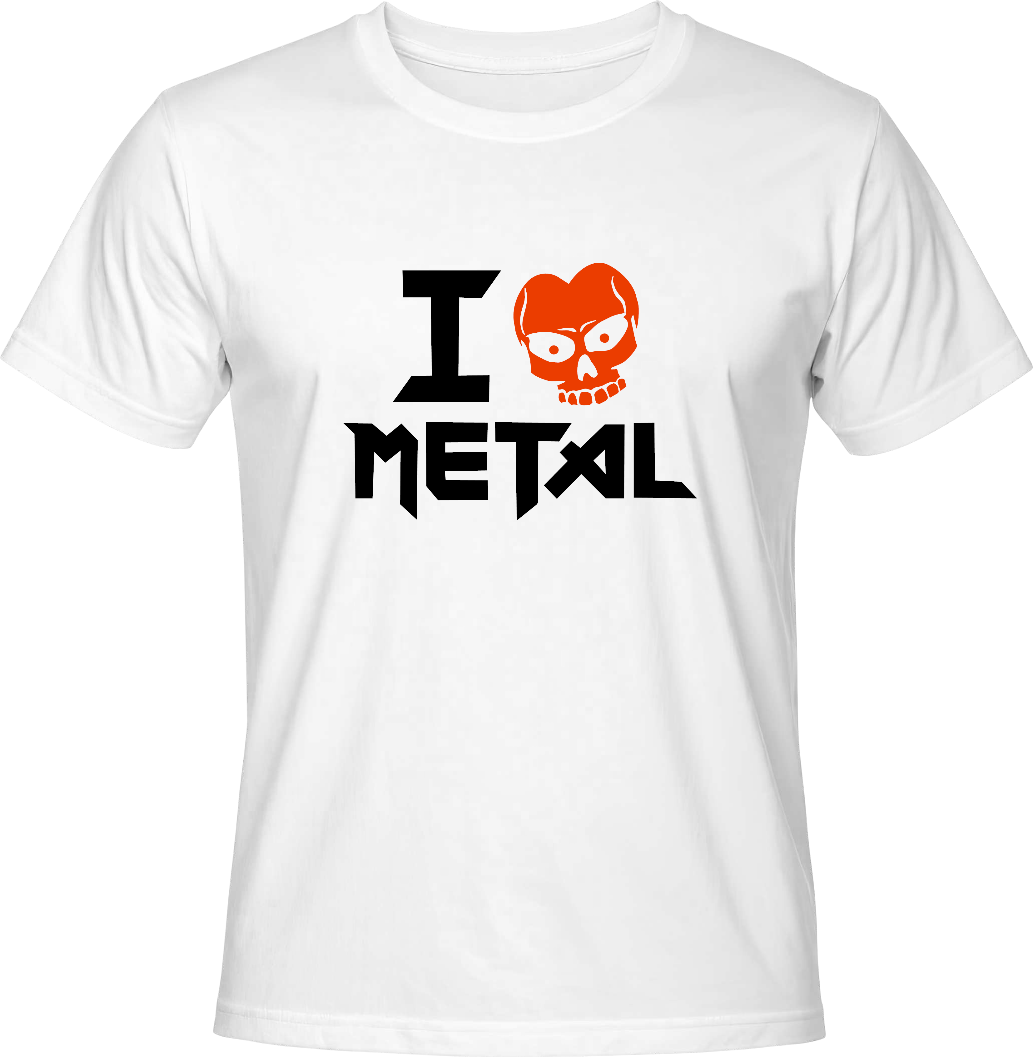 Тениска I LOVE METAL