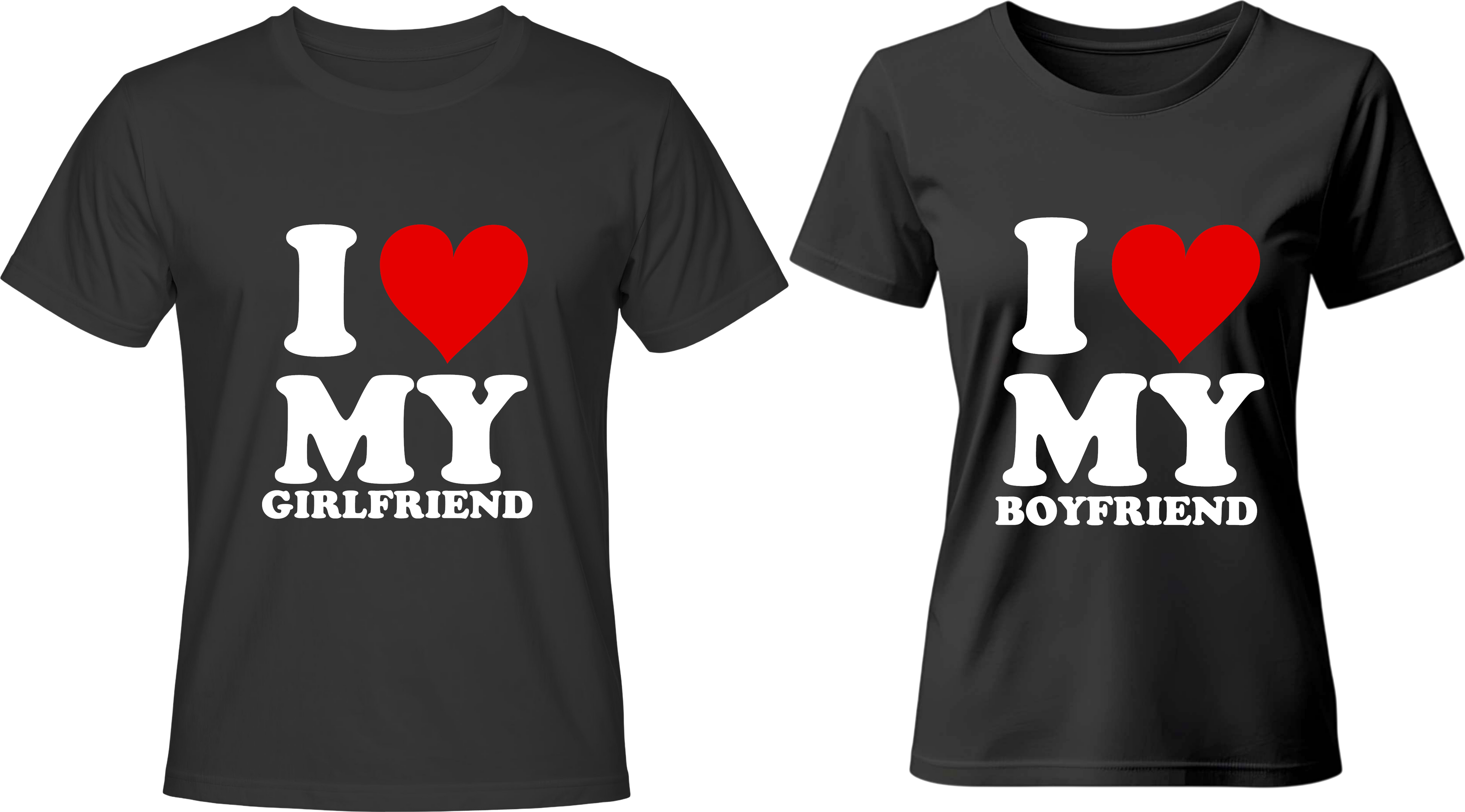 Тениски I LOVE MY GIRLFRIEND / BOYFRIEND