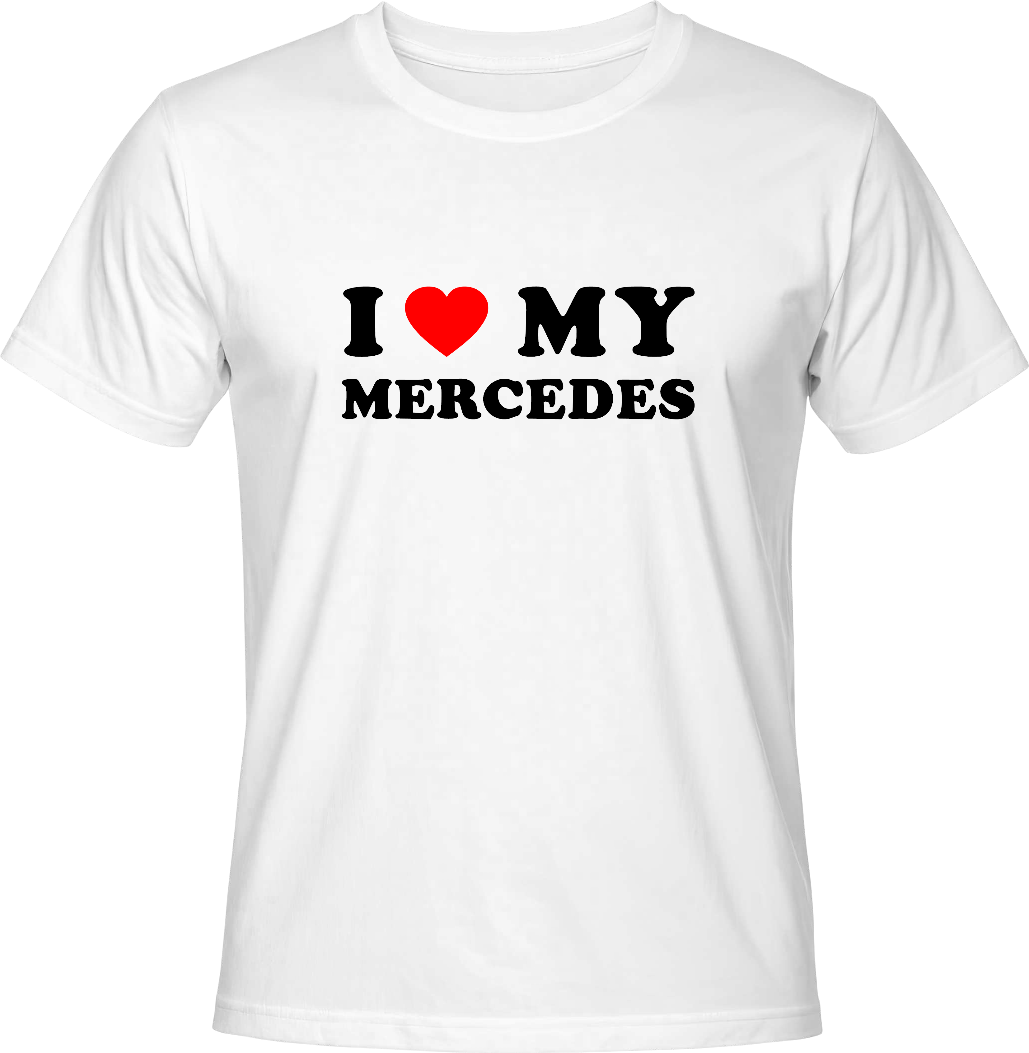 Тениска I love my Mercedes