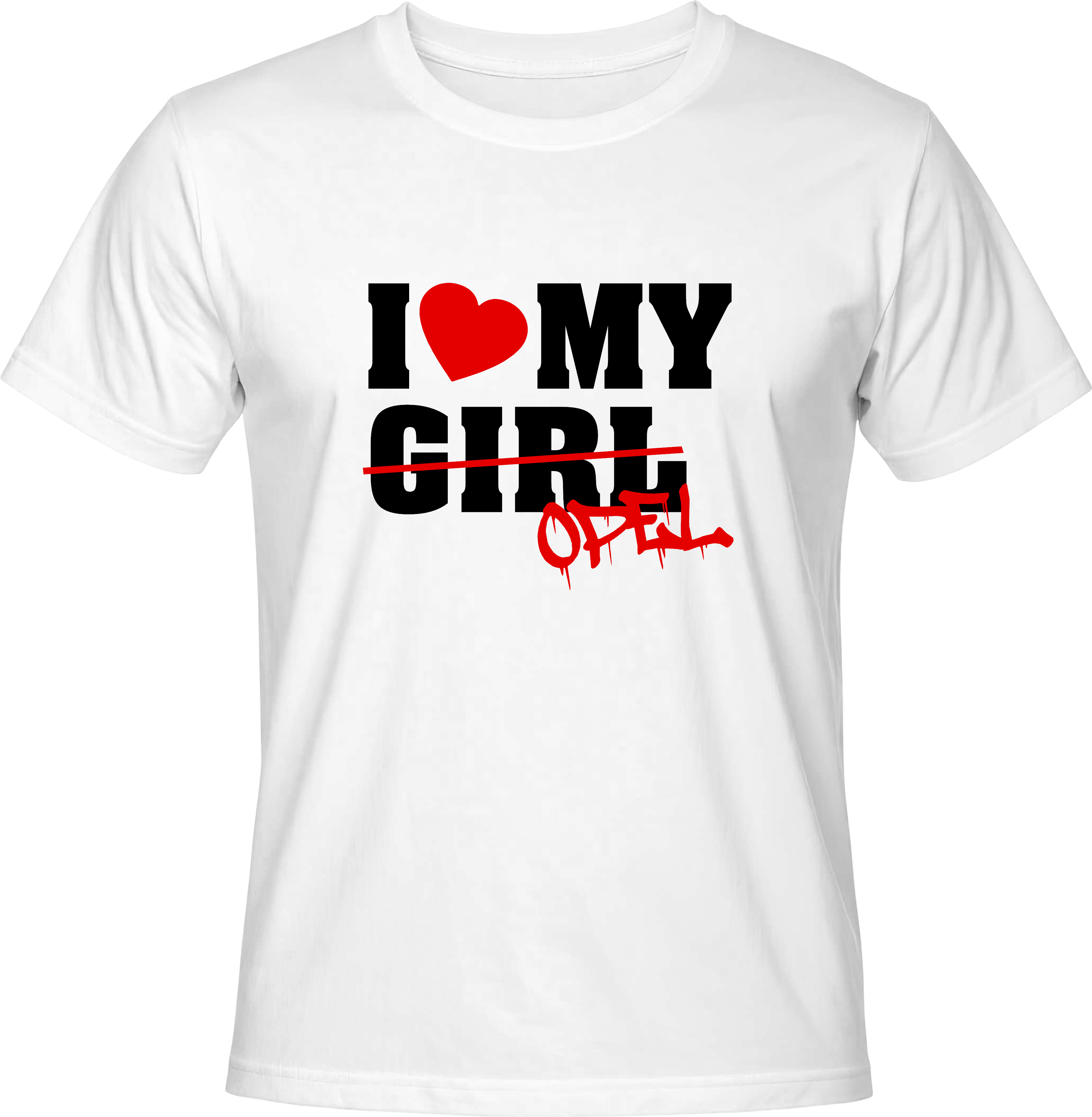 Тениска Love my OPEL