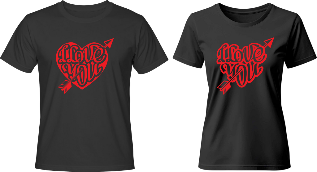 Тениски I LOVE YOU (heart)