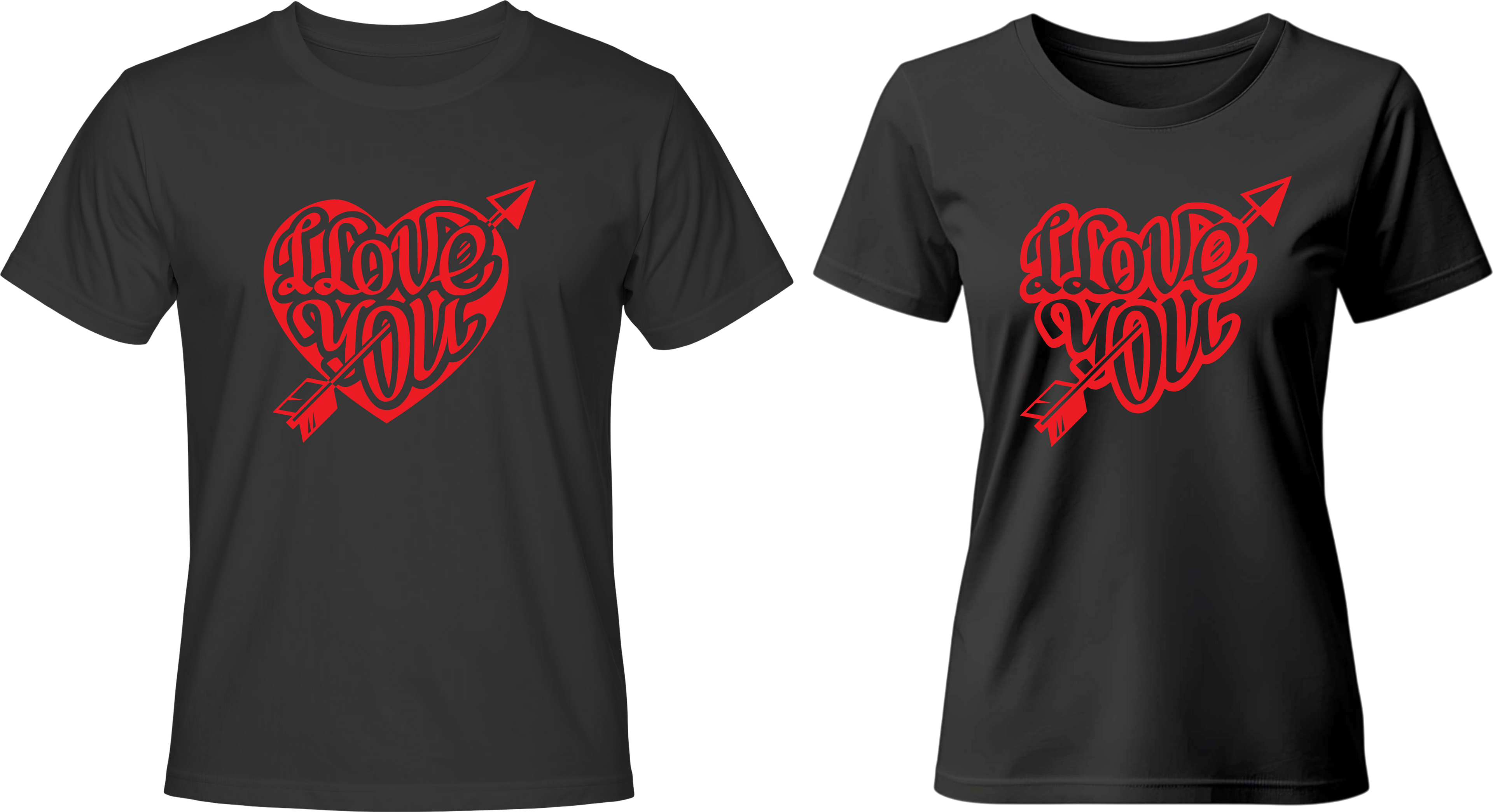 Тениски I LOVE YOU (heart)