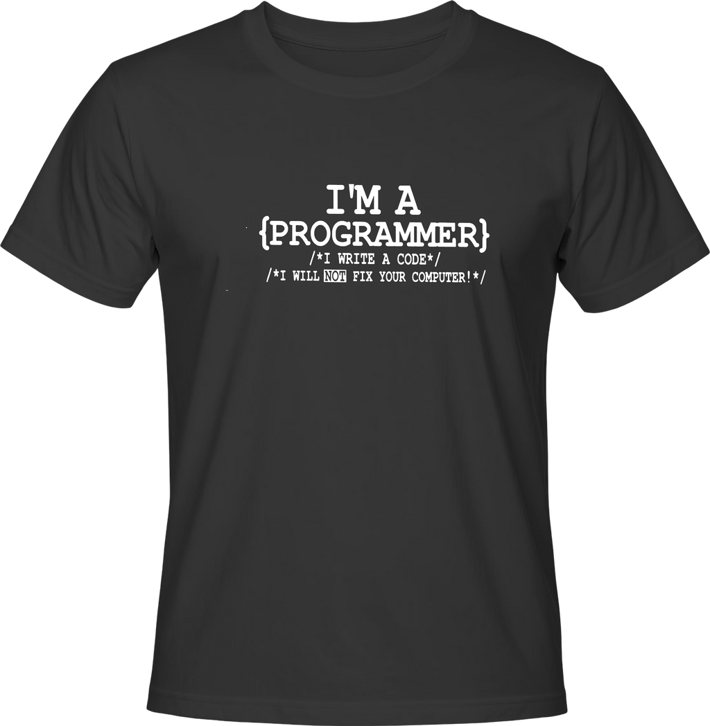Тениска I'm a programmer