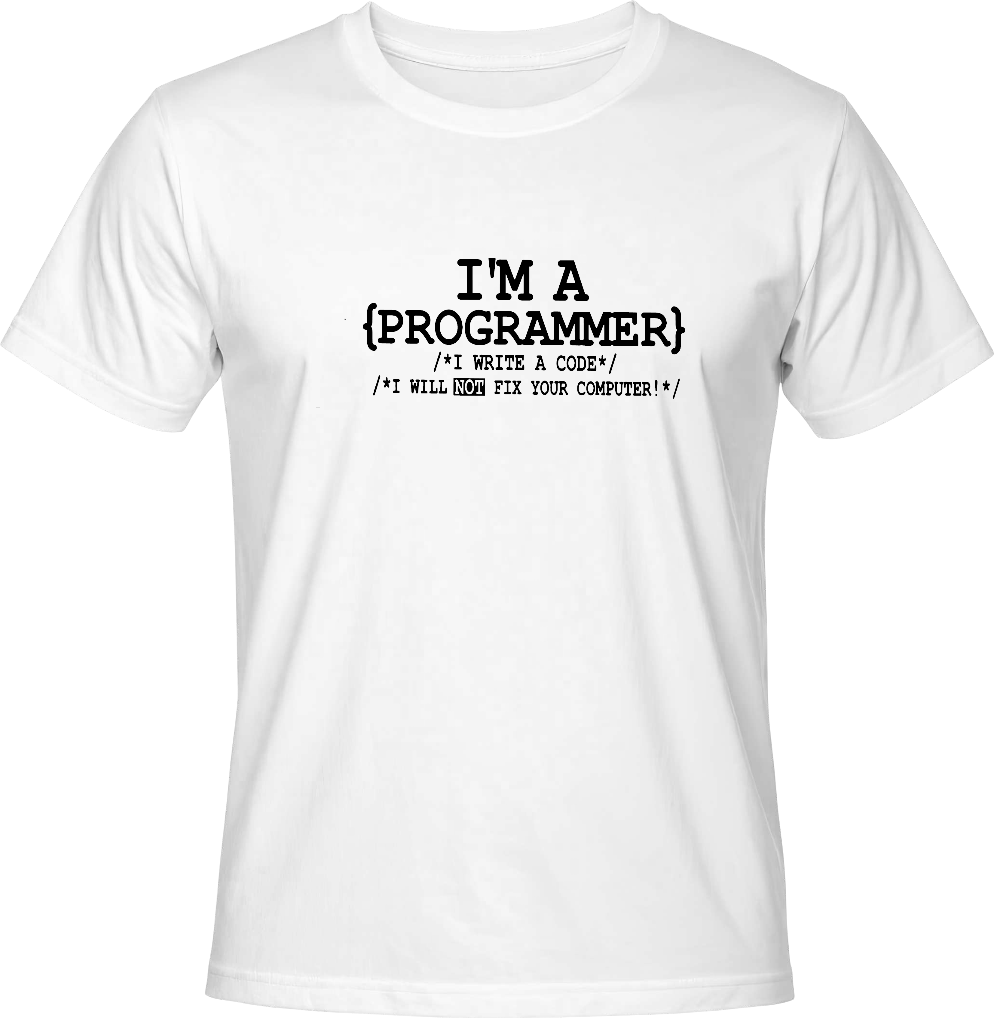 Тениска I'm a programmer