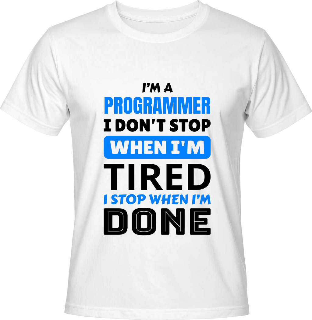 Тениска I'm programmer