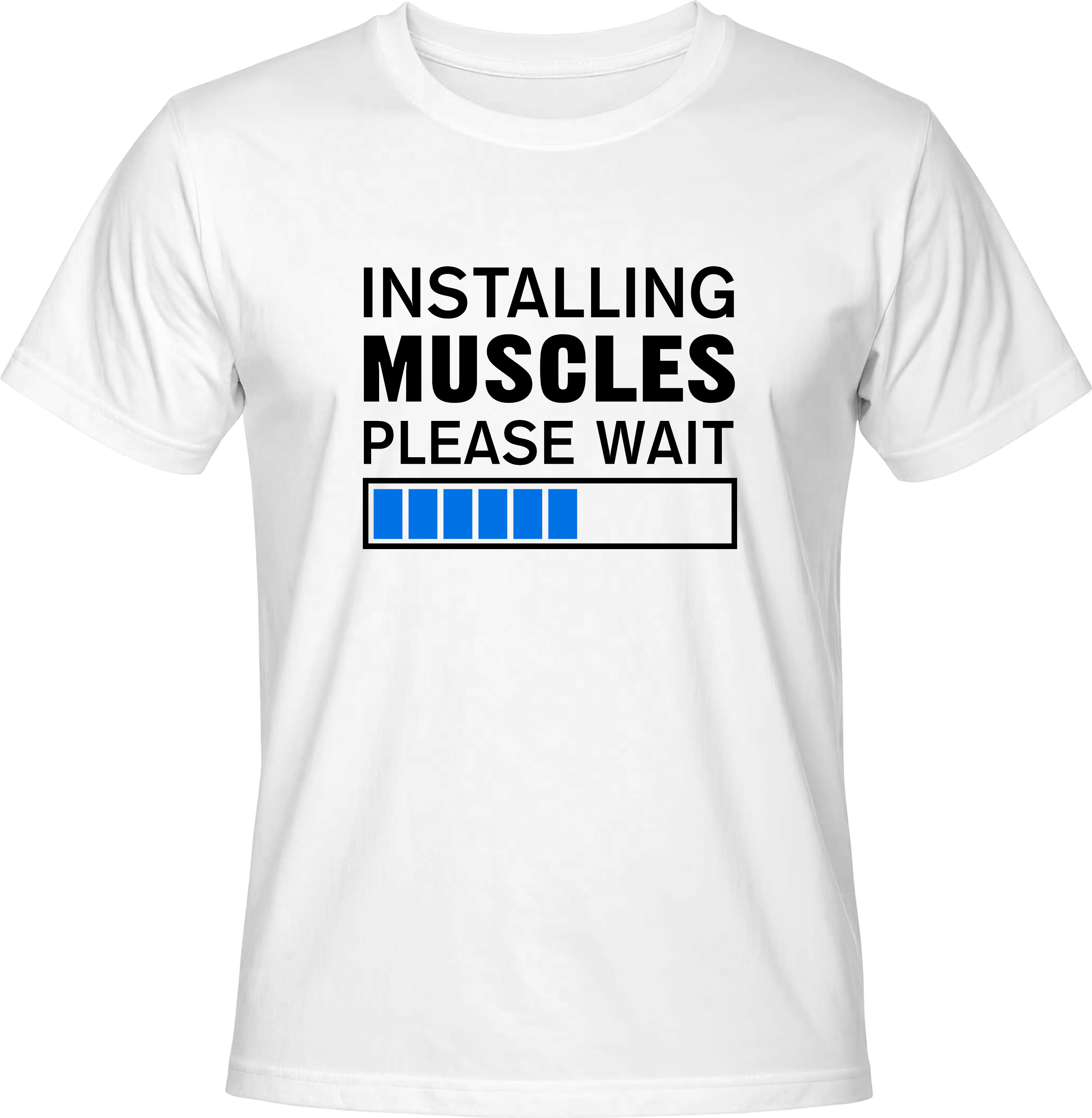 Тениска Installing muscles...
