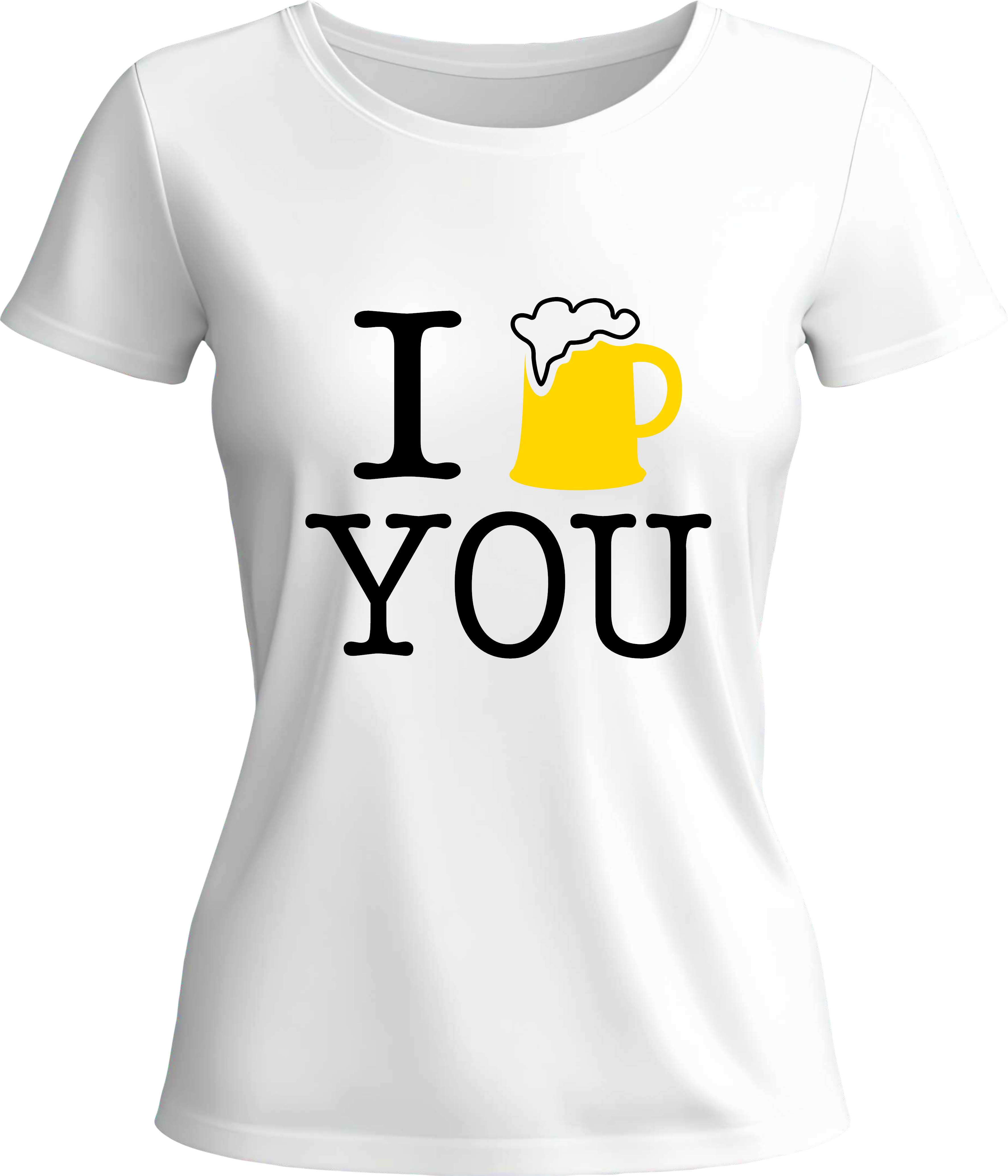 Тениска I beer you!