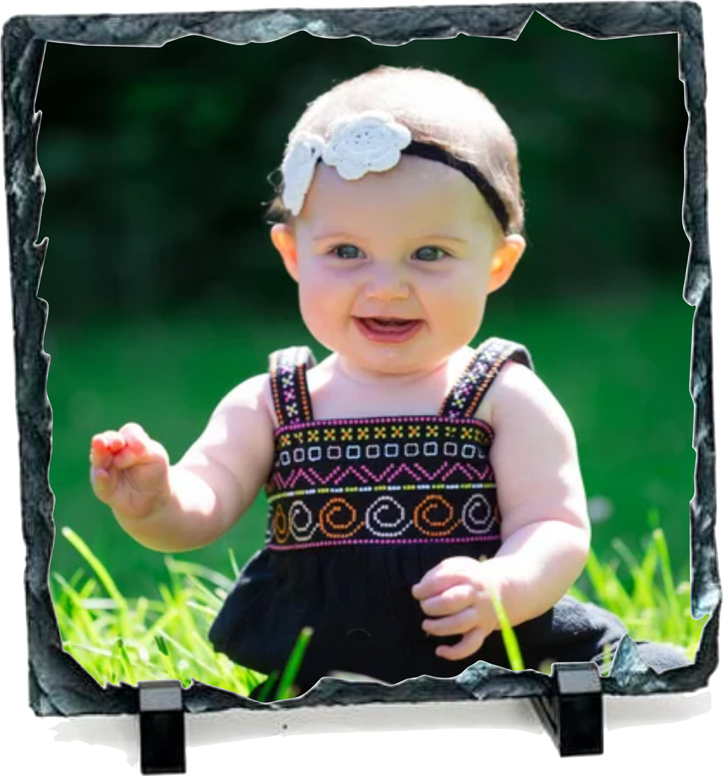 Камък със снимка (квадрат)