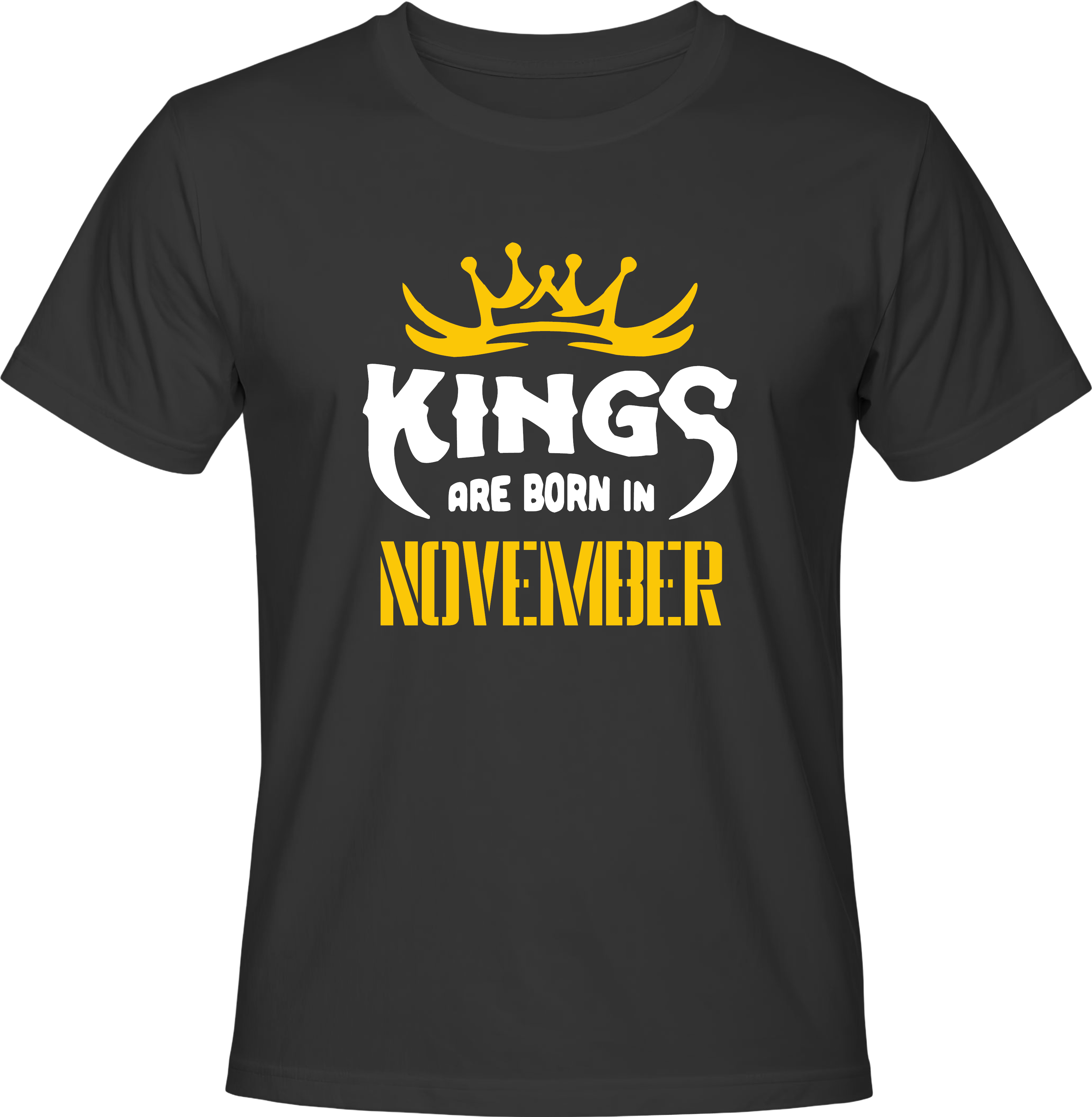 Тениска Kings are born in November