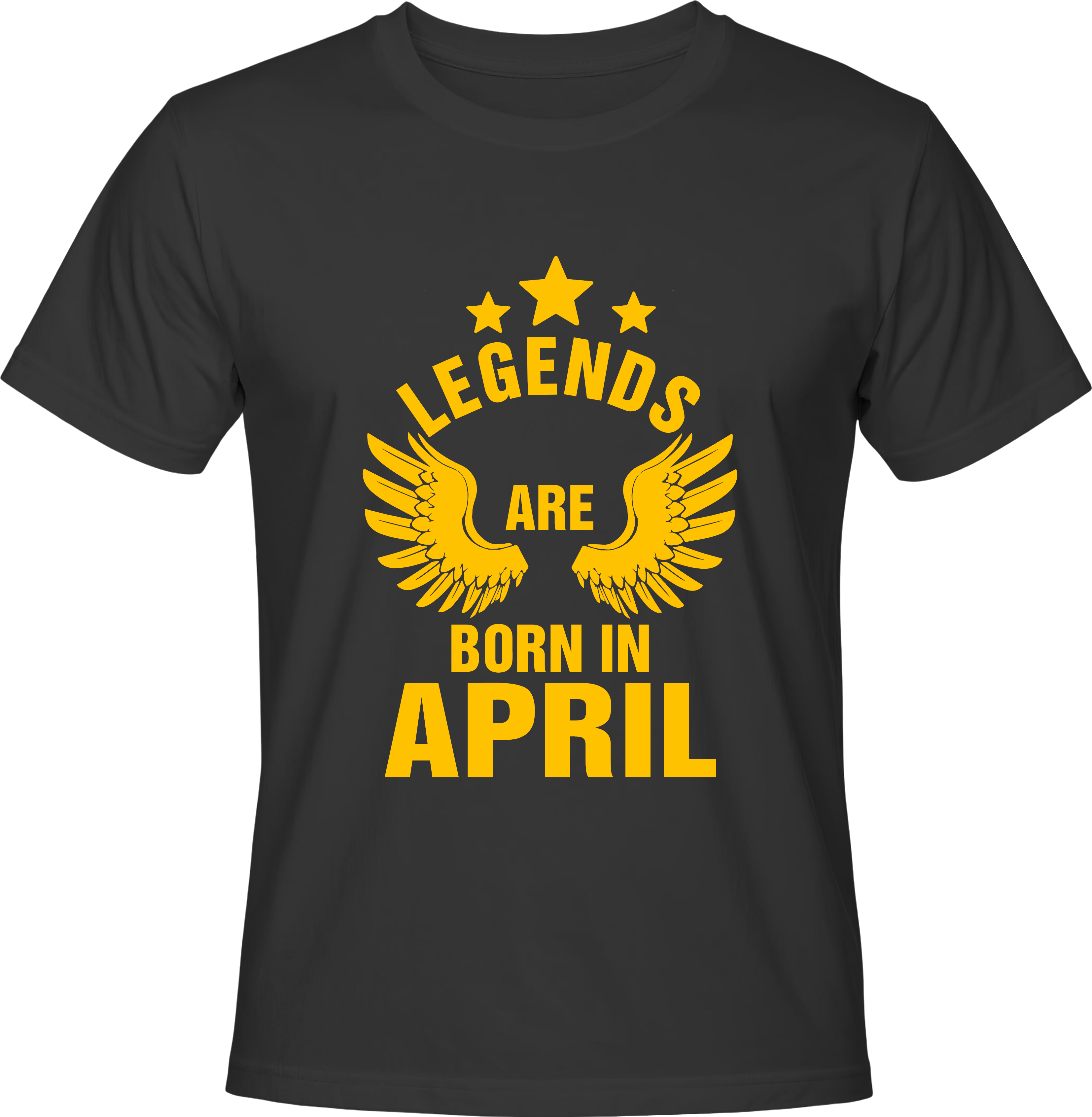 Тениска Legends are born in ...