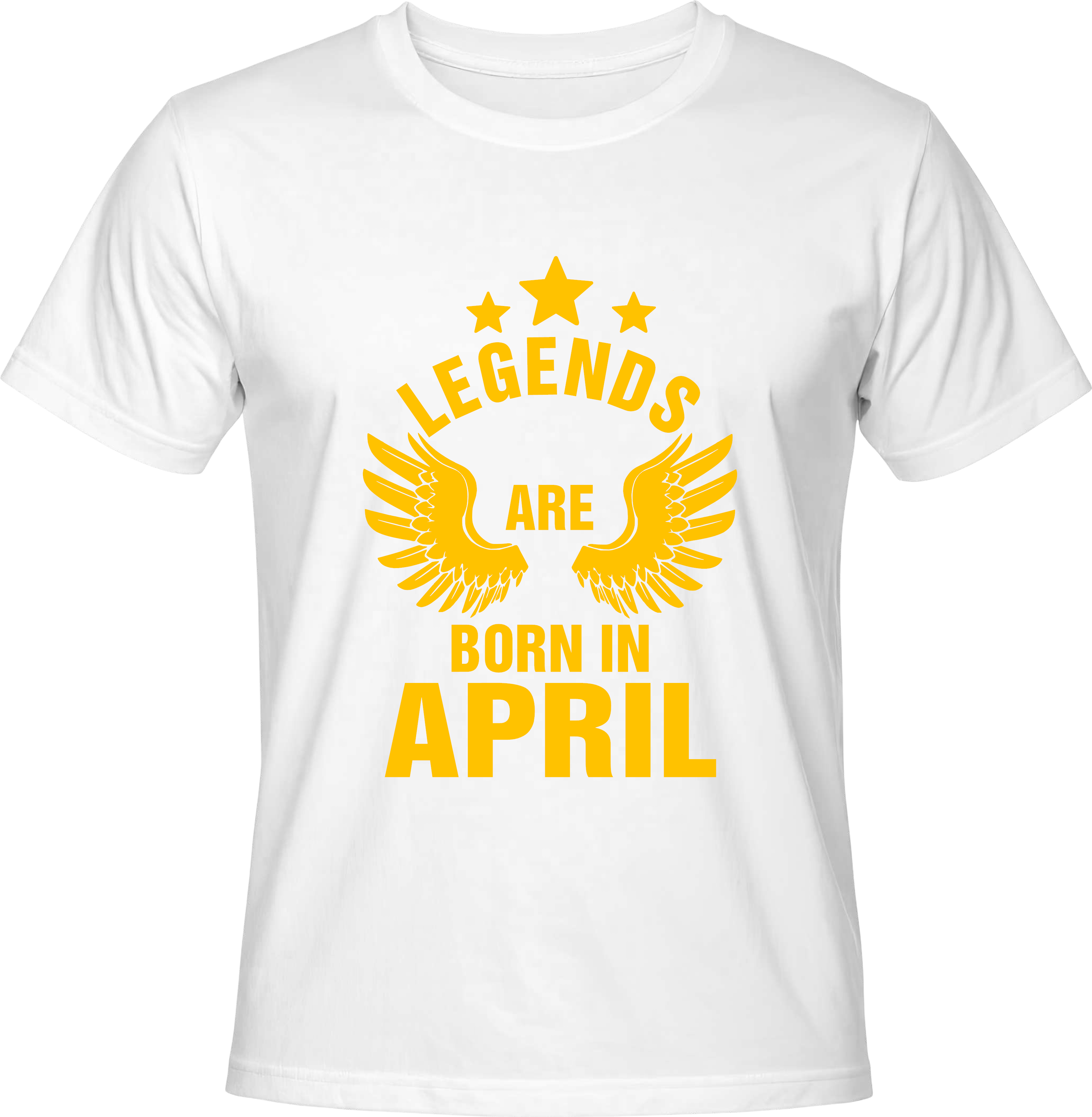 Тениска Legends are born in ...