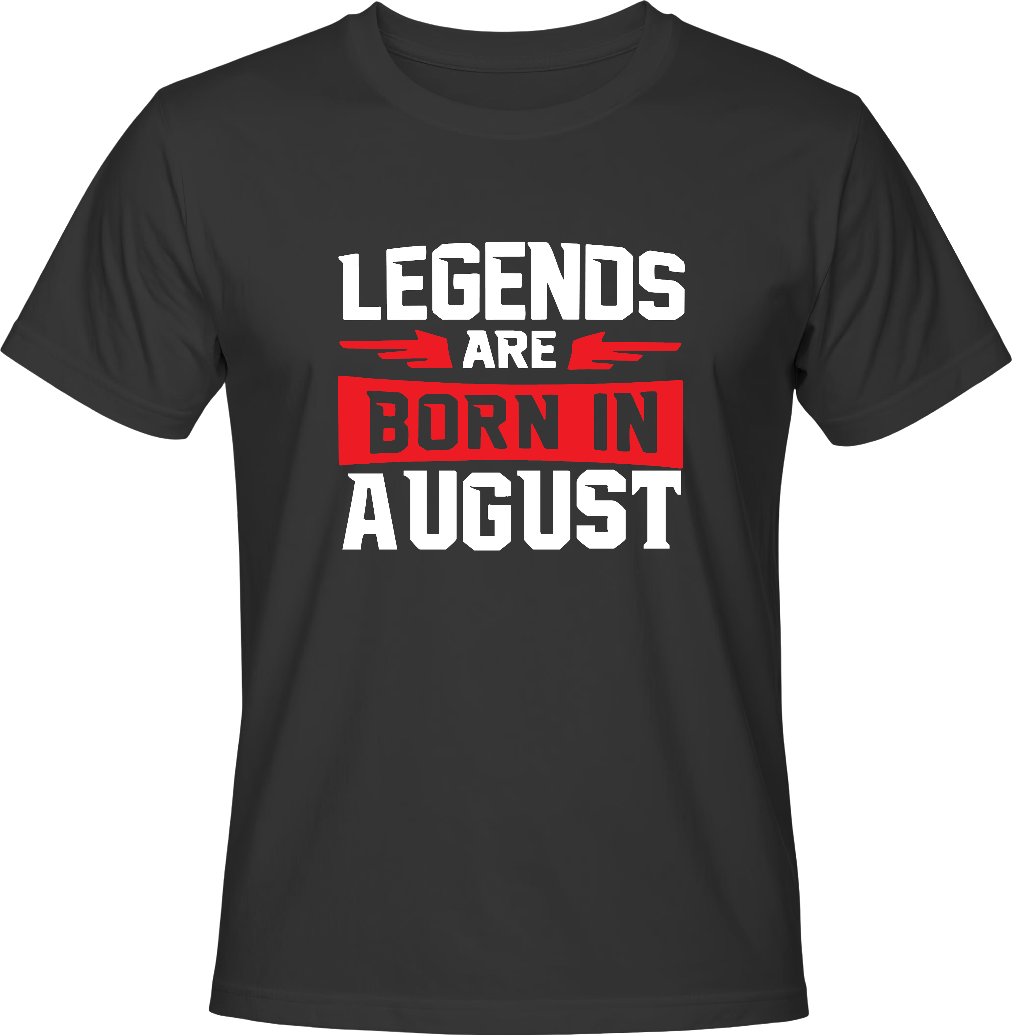 Тениска Legends are born in AUGUST