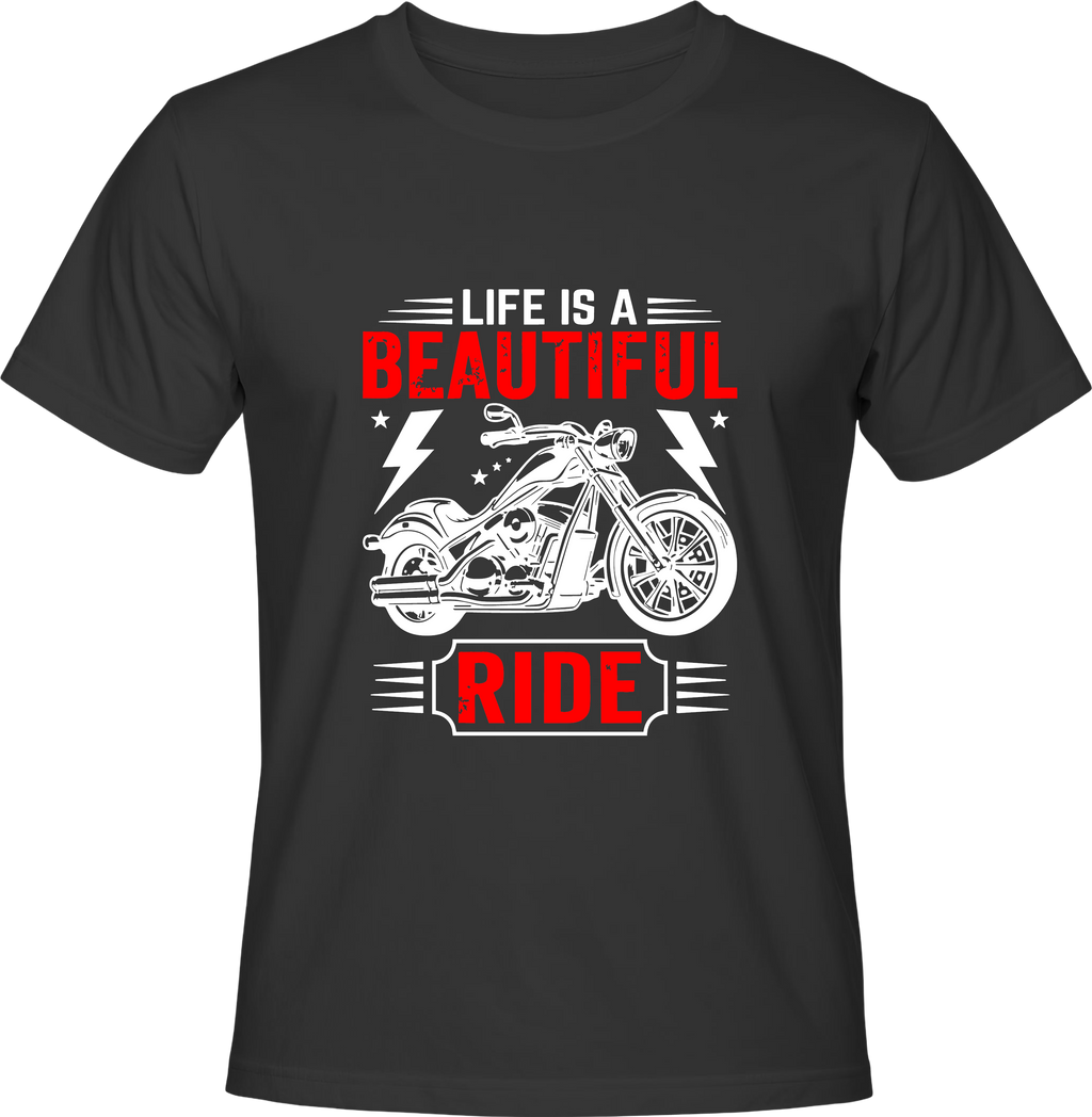 Тениска Life is a beautiful RIDE